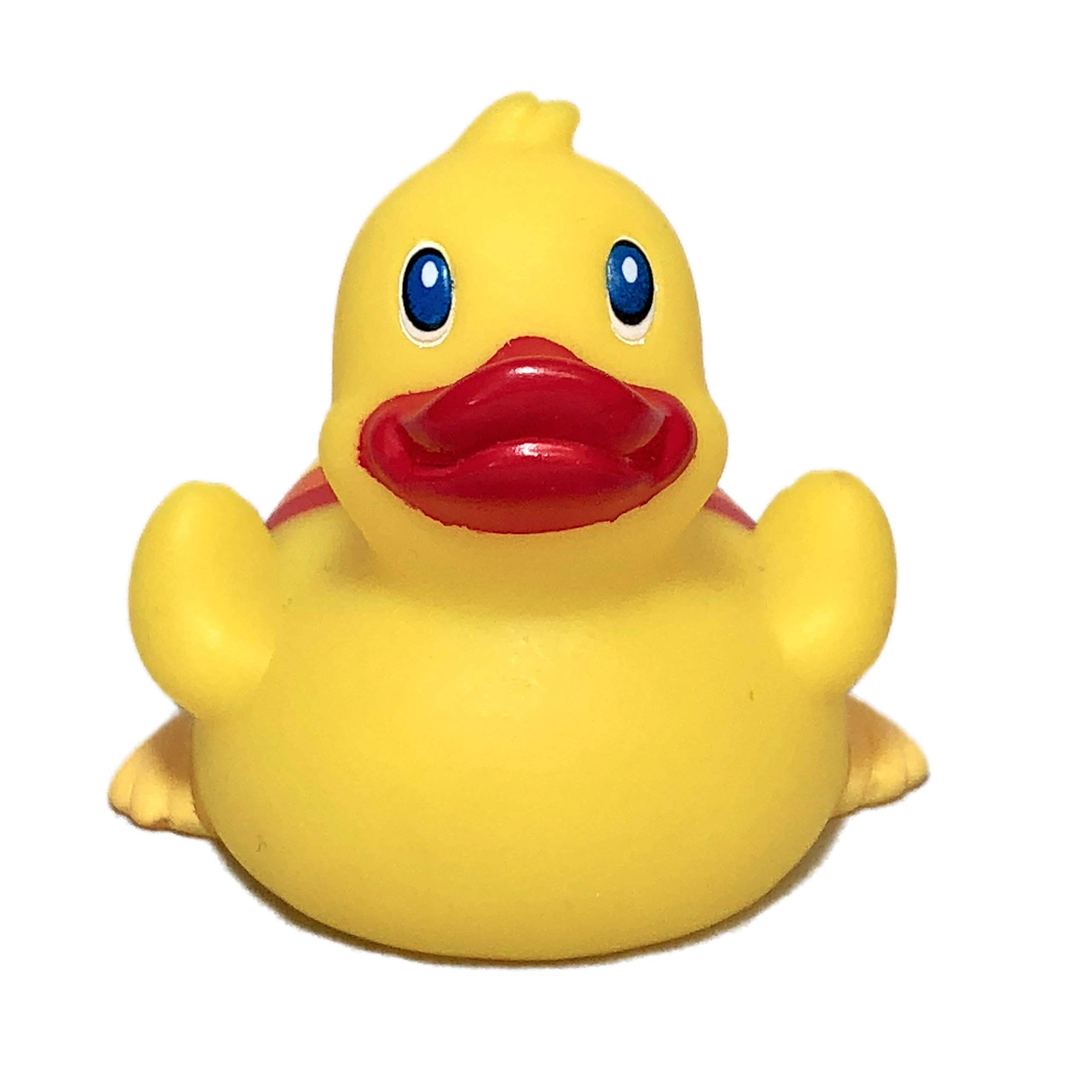 Rainbow Rubber Duck Bath Toy for Kids - Safe, Non-Toxic & Sealed Mold Free - LGBTQ+ Pride Themed - Perfect for Bathtime Fun & Sensory Play