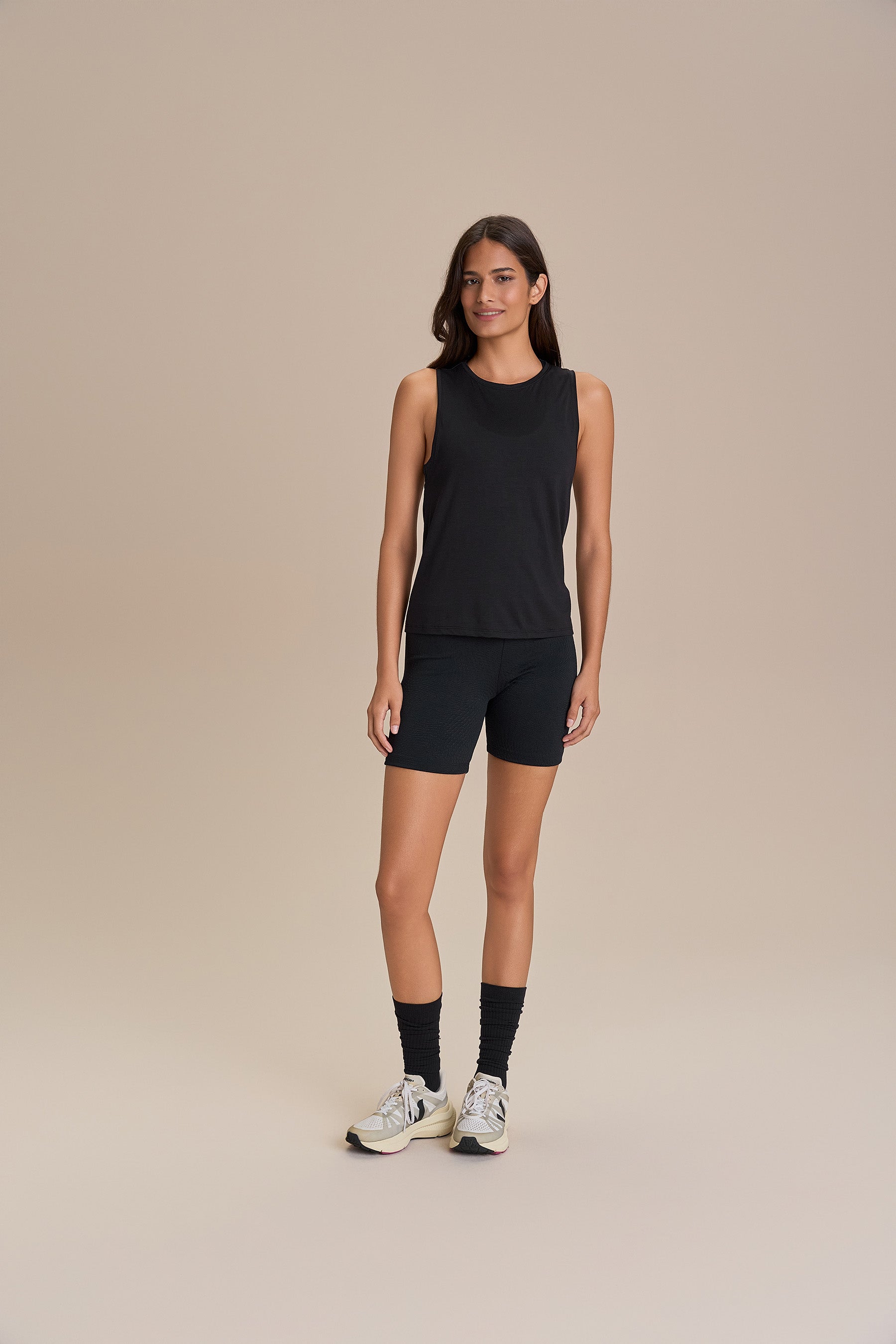 Breathable Soft Twist Modal Tank Top for Women - Perfect for Yoga, Gym & Summer Outfits