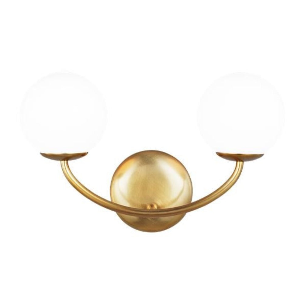 Silvana Two-Light Vanity Set - Modern Bathroom Lighting Fixture with Adjustable Sconces for Makeup & Grooming | Perfect for Bedroom, Bathroom, and Dressing Room Decor