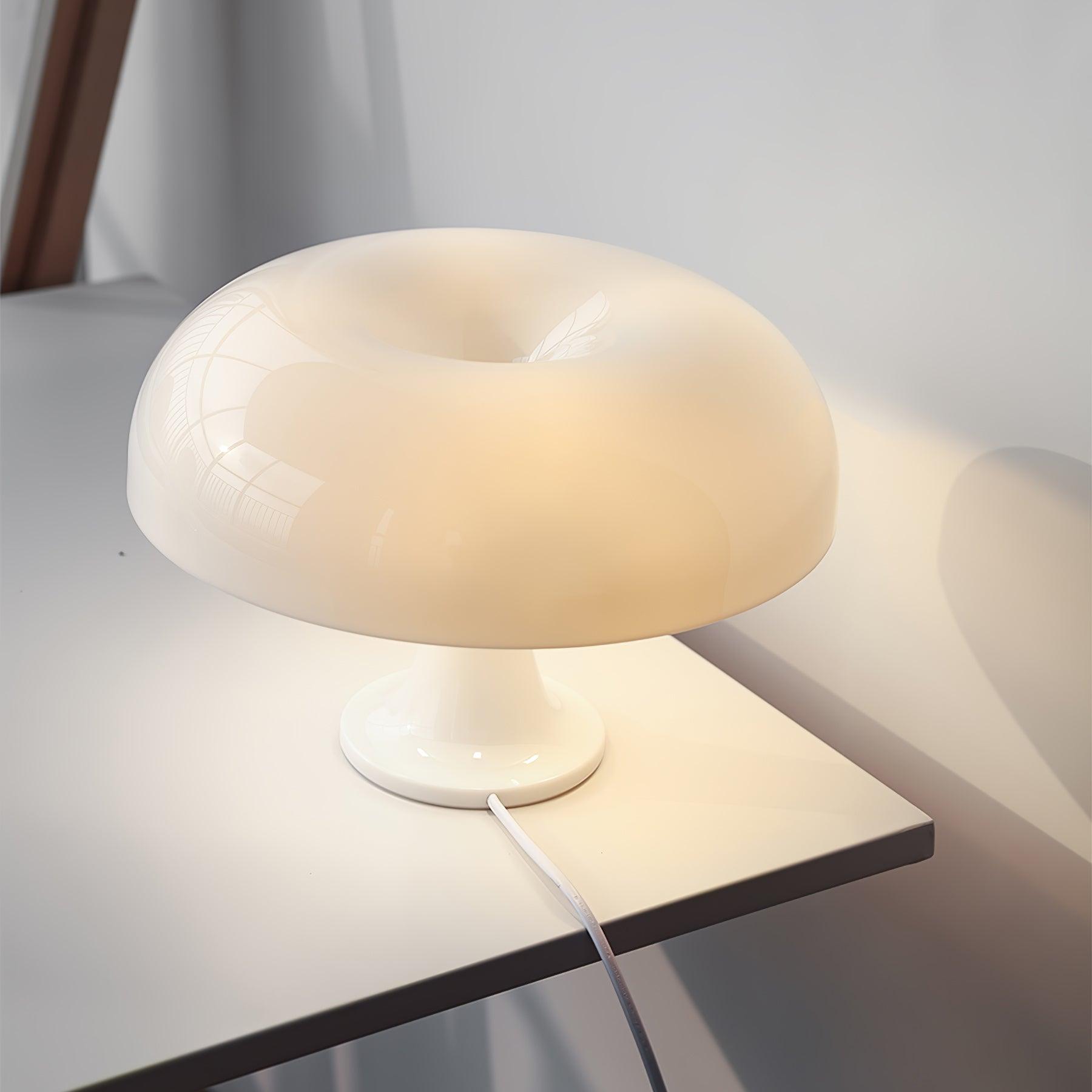 Whimsical Mushroom Table Lamp - Cute Nightstand Light for Kids Room, Nursery, or Cozy Reading Nook - Perfect Bedside Decor & Soft Ambient Lighting