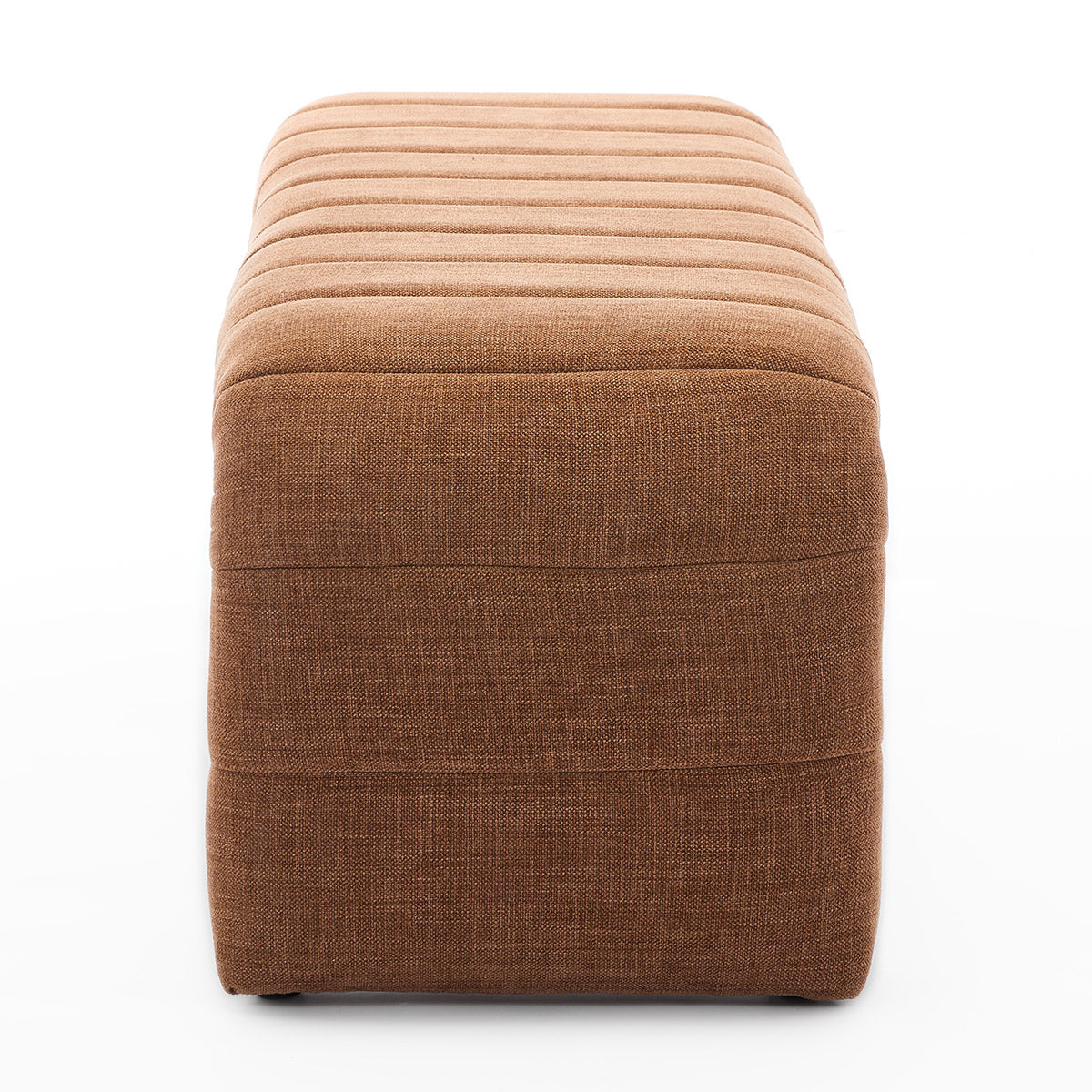 Blake Boucle Bench - Modern Upholstered Accent Bench with Soft Fabric for Living Room, Bedroom, or Entryway - Stylish and Comfortable Seating Solution