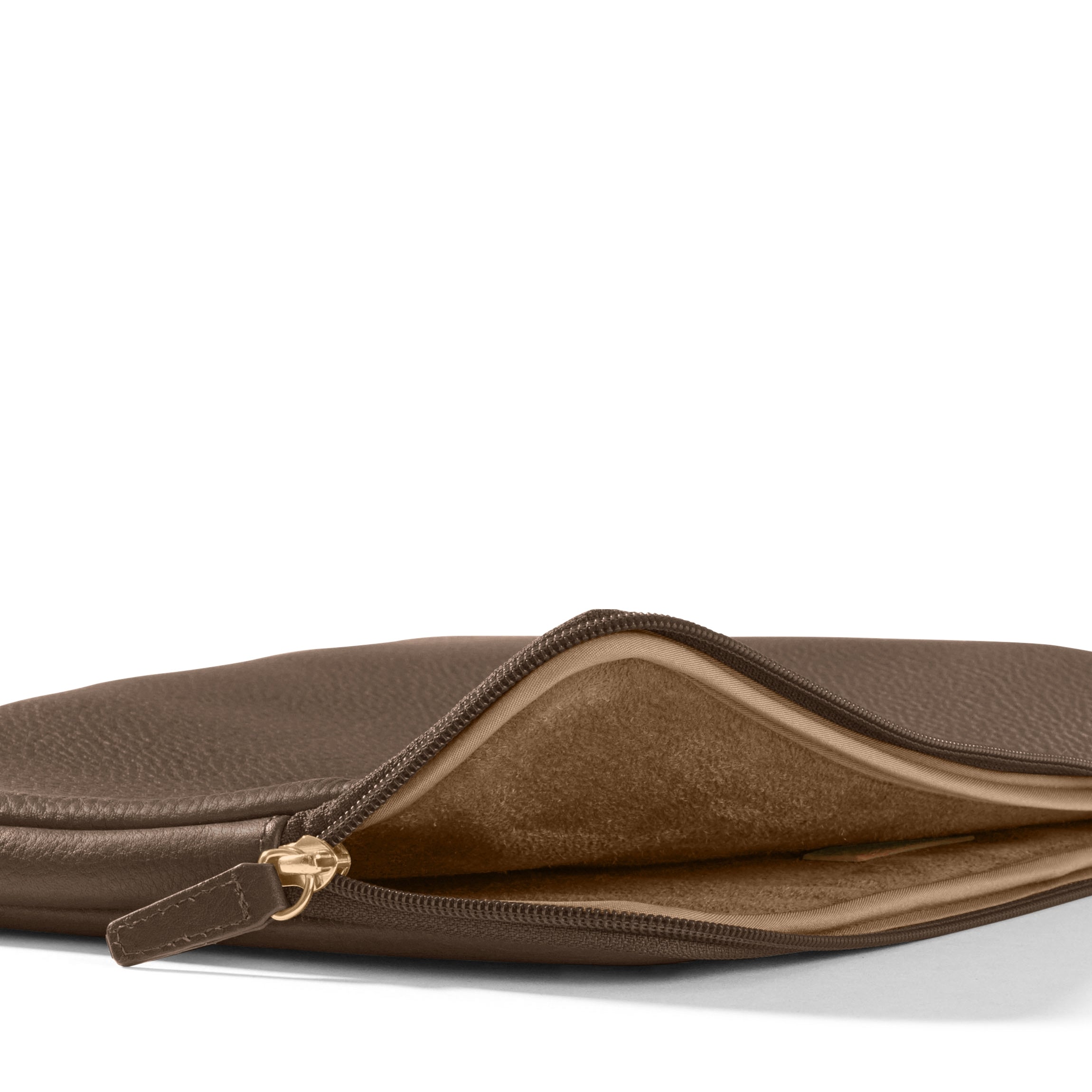14 Inch MacBook Pro Sleeve Case - Premium Cocoa Brown Laptop Sleeve for MacBook Pro 13 14 Inch - Protective & Stylish for Work, Travel & School