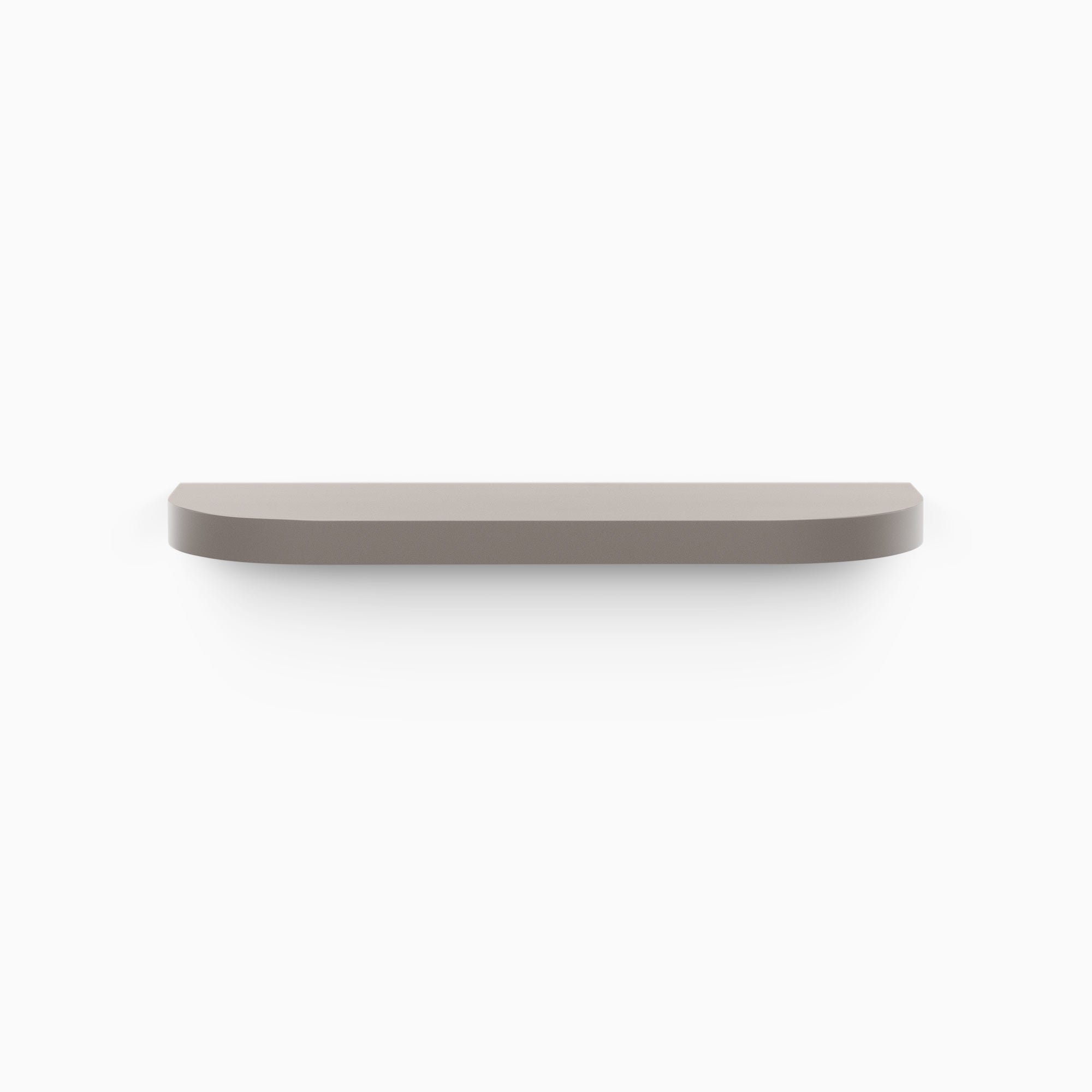 Aksel RADius Arsenic Floating Shelf - Modern Wall Shelf for Living Room, Bedroom, Kitchen Storage & Decor | Easy Install, Sturdy Design
