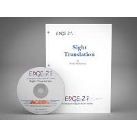 Edge 21: Sight Translation Textbook - Essential Interpreter Training Guide for 21st Century Professionals | Perfect for Court, Medical & Conference Interpretation Practice