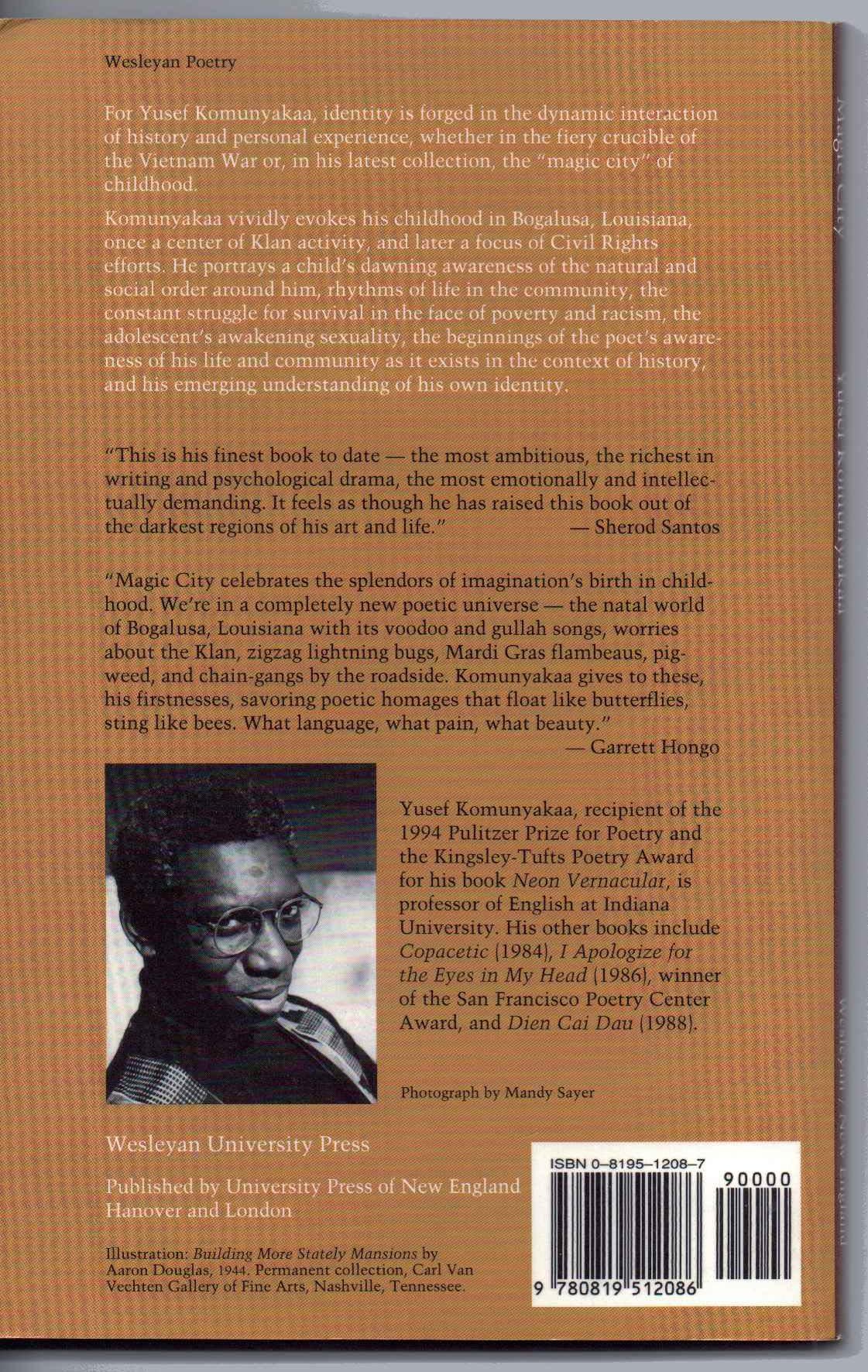 Magic City (Wesleyan Poetry Series) - Award-Winning Poetry Collection for Literature Lovers | Perfect for Book Clubs, Academic Study & Gift Giving