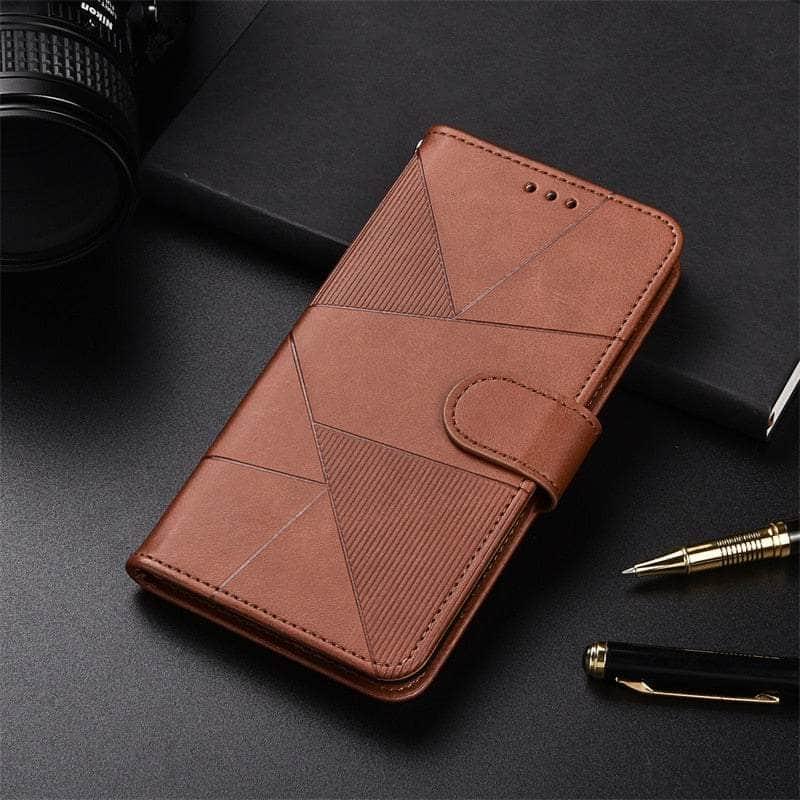 Premium Flip Leather Wallet Case for Samsung Galaxy A14 - Slim Protective Cover with Card Slots & Stand Feature - Perfect for Daily Use, Travel & Business