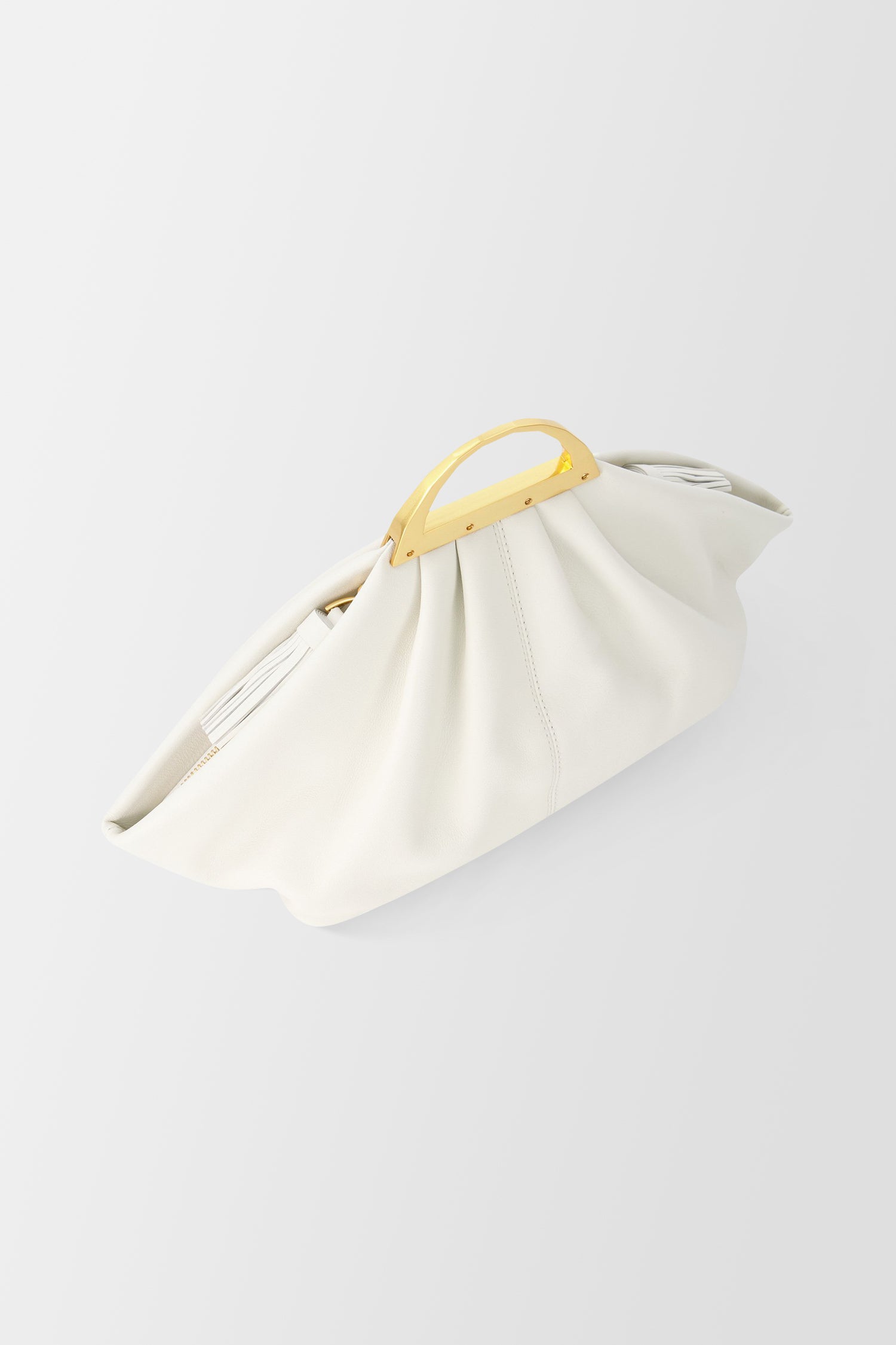 Volon White Gabi Mini Handbag - Stylish Leather Crossbody Purse for Women | Perfect for Date Night, Parties & Everyday Use