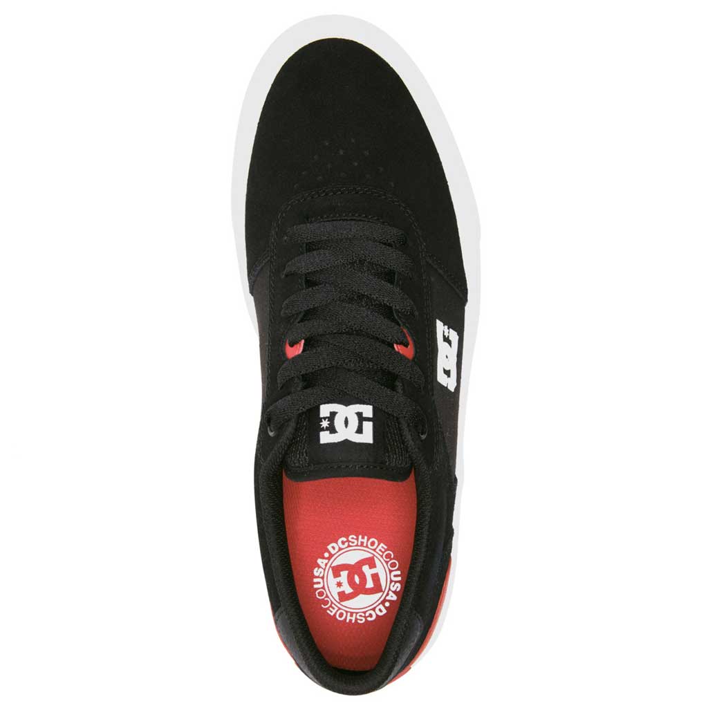 DC Teknic Skate Shoes - Black/White High-Performance Skateboard Sneakers for Men & Women - Perfect for Street Skating, Park Riding & Casual Wear