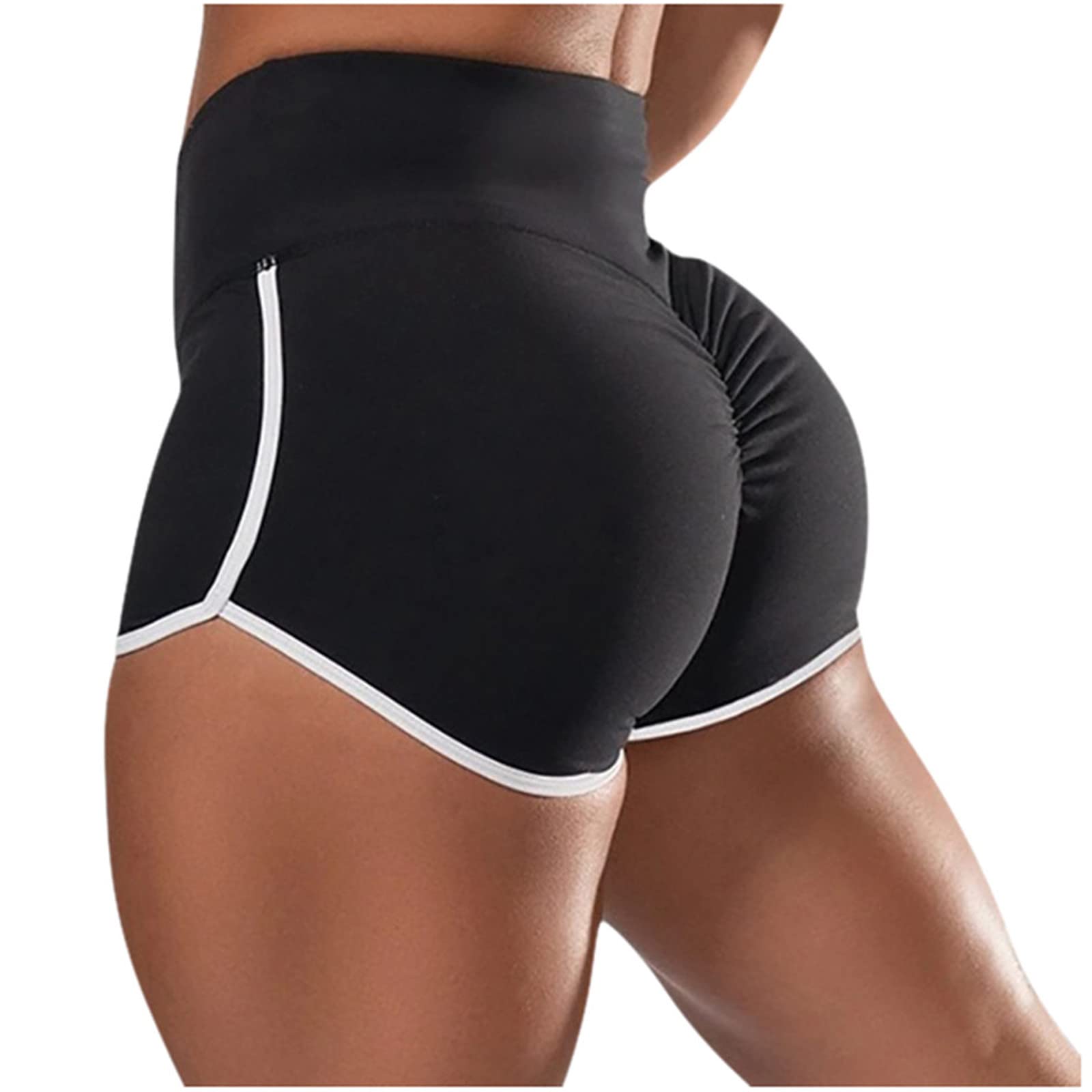 Posijego Women's High Waisted Workout Leggings - Summer & Fall Running Yoga Pants, Bodycon Athletic Shorts for Women | Gym, Jogging, Lounge Wear
