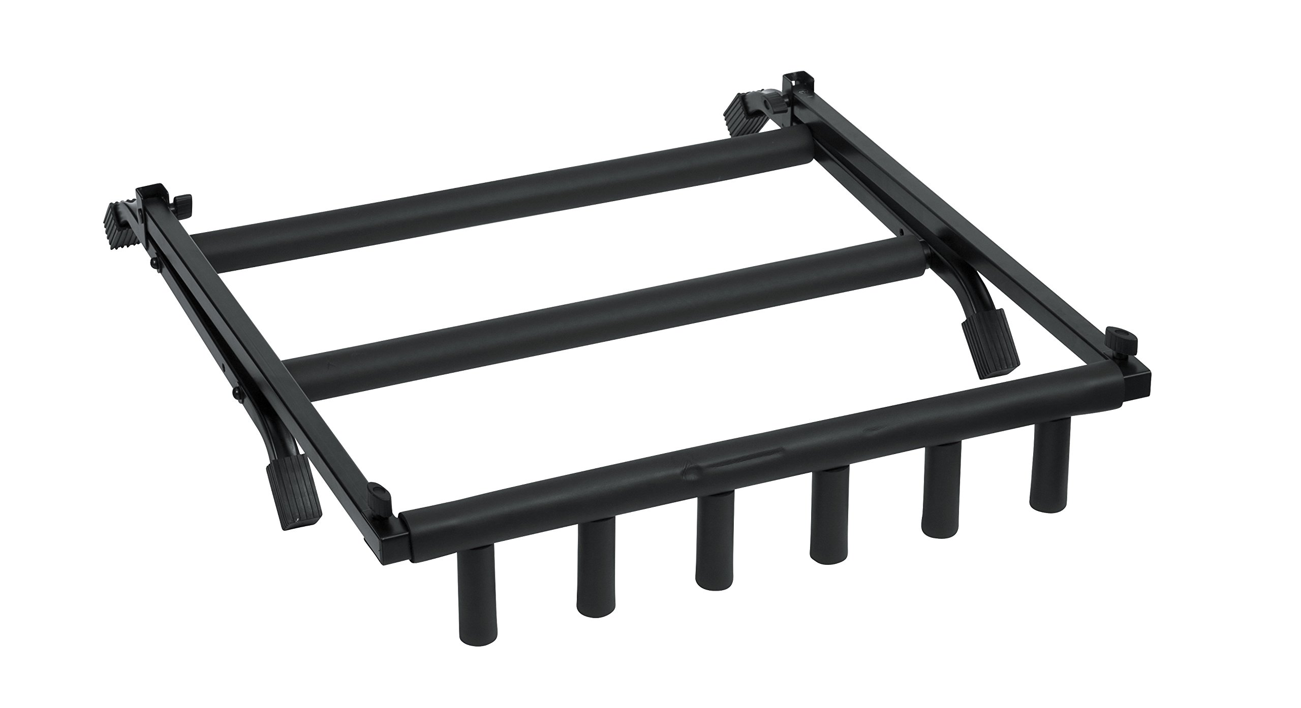 Rok-It 5 Guitar Stand Rack with Dunlop Guitar Cleaning Kit - Heavy Duty Guitar Holder & Maintenance Set for Acoustic & Electric Guitars - Perfect for Home, Studio & Stage Use