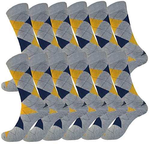 Grey & Yellow