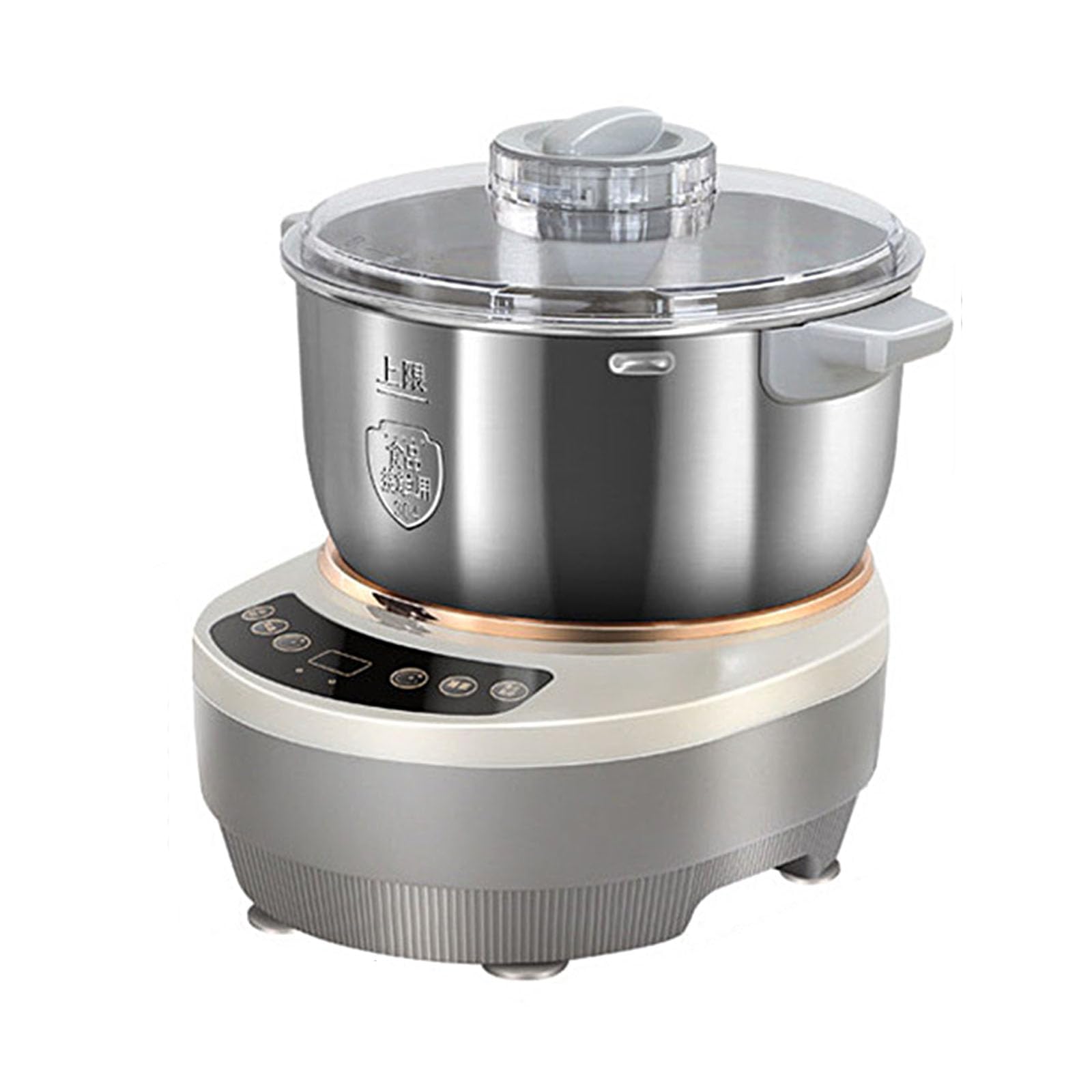 Electric Dough Maker with Fermentation - 5L Large Capacity Dough Mixer for Bread & Pizza Dough, 304 Stainless Steel, Digital Timer & Touch Panel - Perfect for Home Baking, Restaurants, and Bakeries