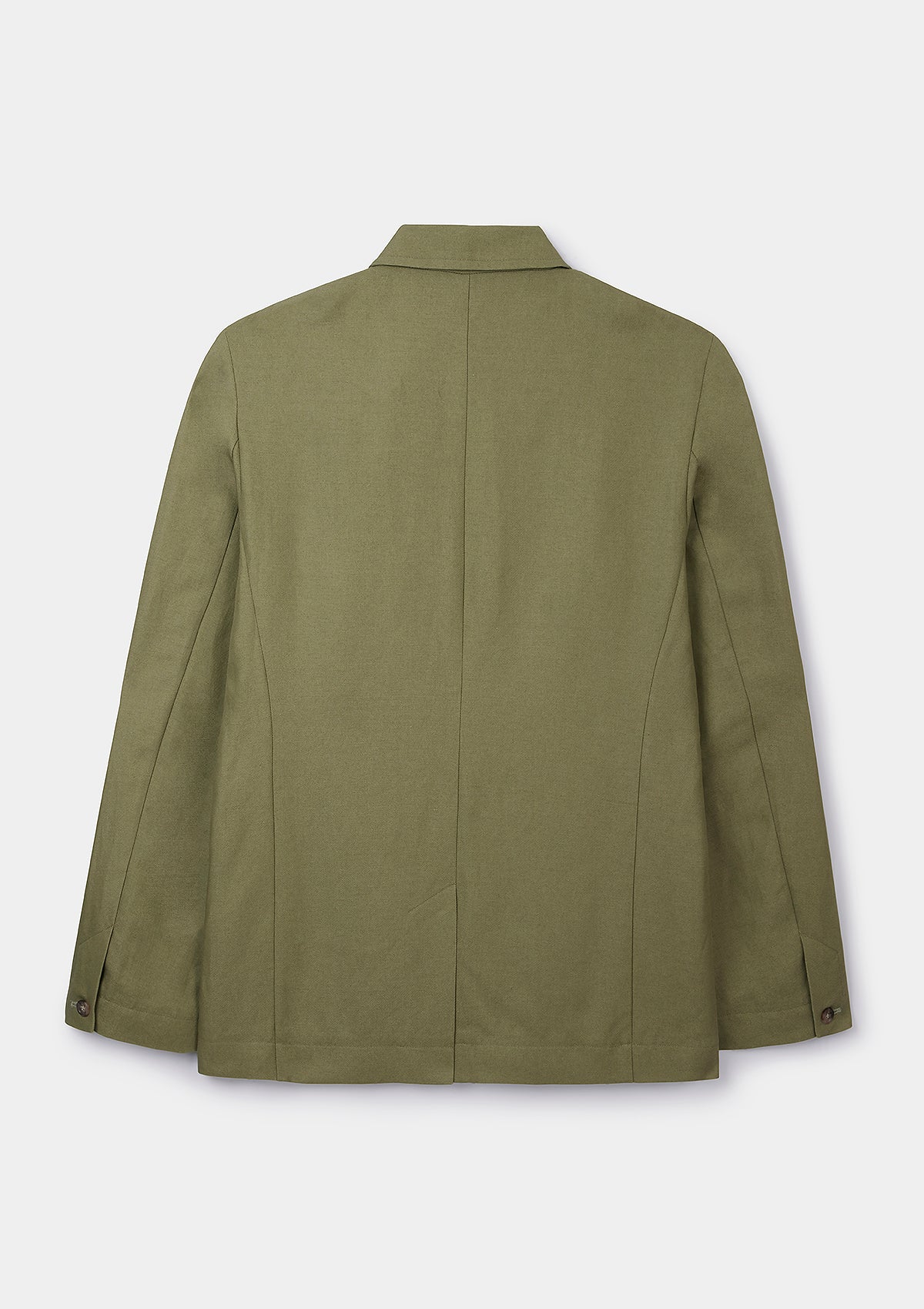 Sage Green Cotton Linen Blazer for Women - Lightweight Summer Jacket for Office, Wedding & Casual Wear | Eco-Friendly Breathable Blazer