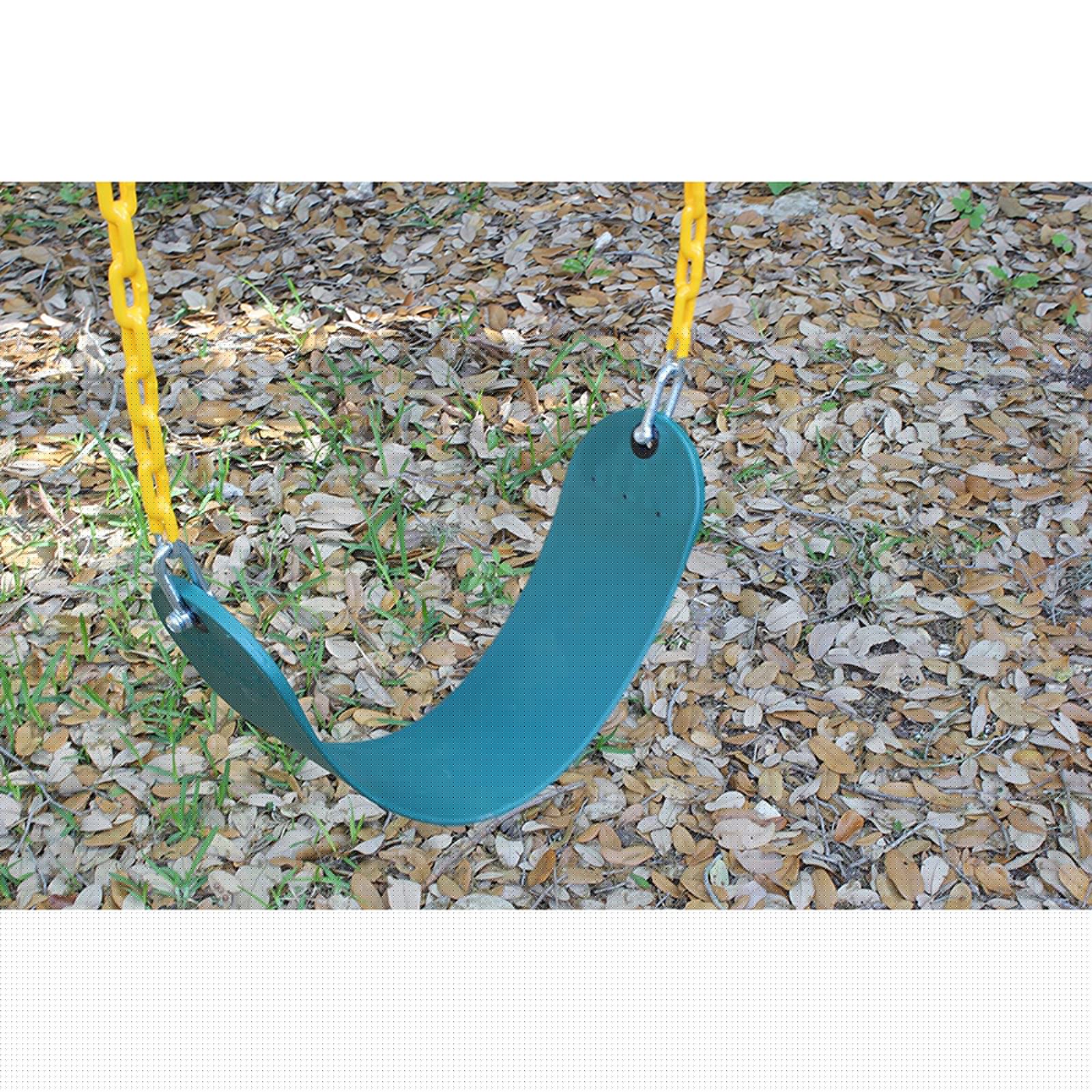 Heavy-Duty Swing Seat Set - Replacement Accessories for Outdoor Swing, Slide & Gym - Perfect for Backyard Playground, Tree House & Kids Outdoor Activities