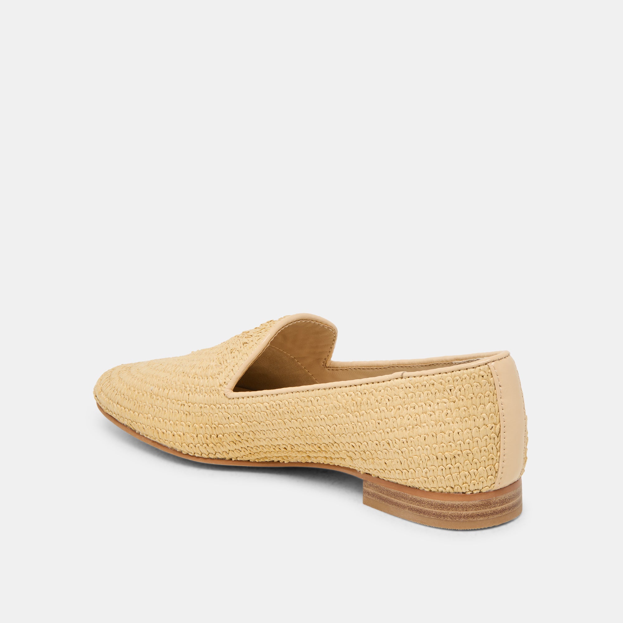 BAYLEN Women's Natural Woven Raffia Flats - Comfortable Summer Sandals for Beach, Vacation & Casual Outings