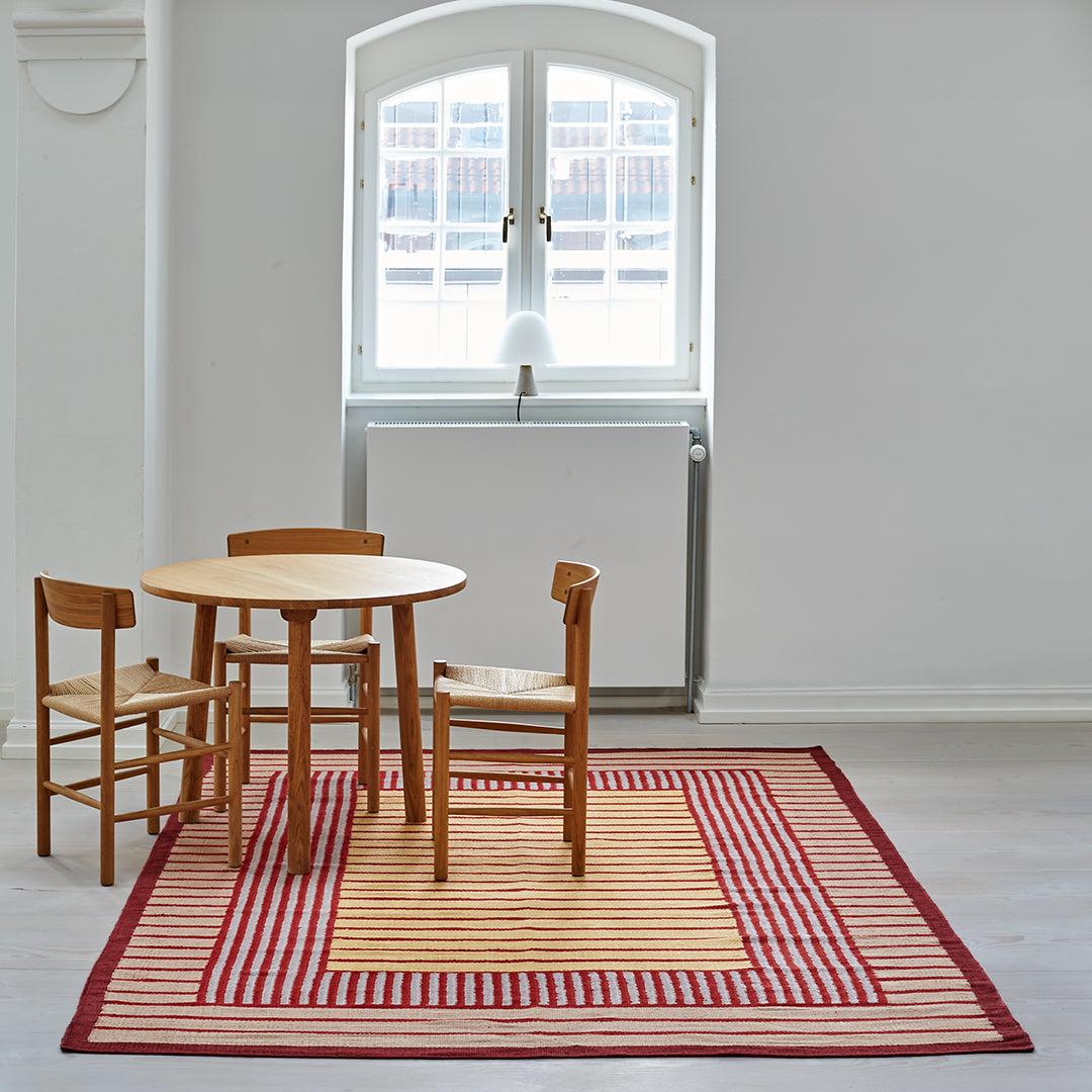 Natural Hemp Collection Rug - Eco-Friendly Handwoven Jute Area Rug for Living Room, Bedroom & Boho Home Decor (5x8 FT, Beige) | Perfect for Bohemian, Farmhouse & Coastal Style Interiors