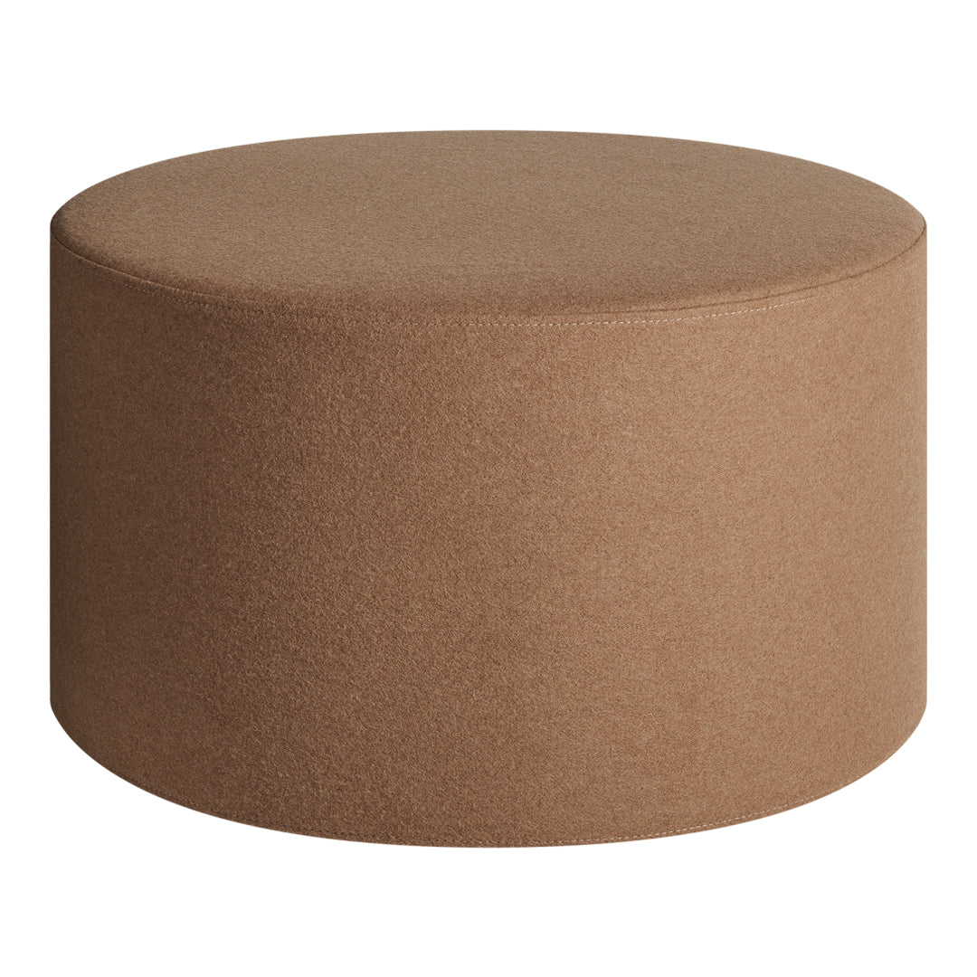Blu Dot Modern Bumper Ottoman - Stylish Round Storage Pouf for Living Room, Bedroom & Office - Extra Seating & Footrest with Hidden Storage Compartment - Perfect for Small Spaces & Home Decor