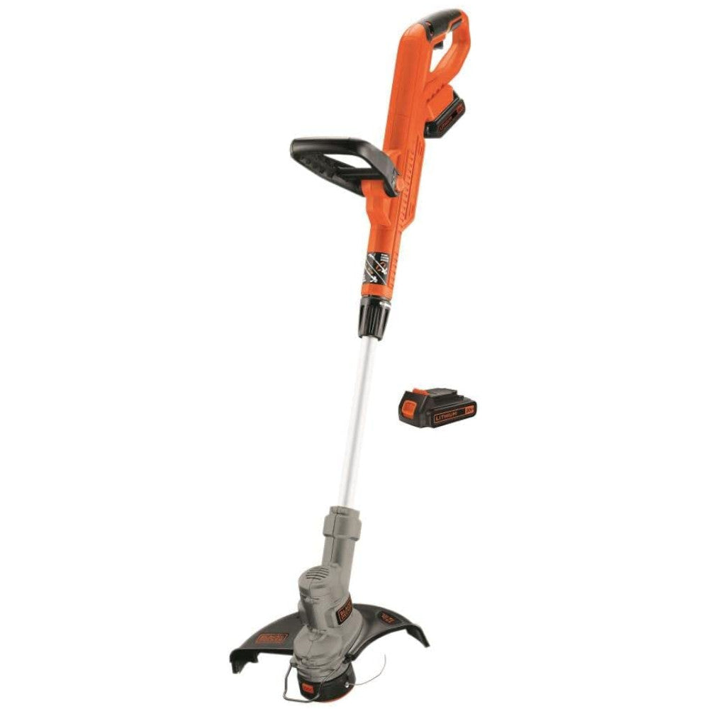 BLACK+DECKER 20V MAX Lithium Cordless Grass Trimmer and Edger, 12-Inch Cutting Swath (LST320C) - Perfect for Lawn Edging, Weed Trimming and Yard Maintenance