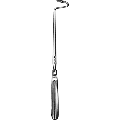Deschamp Needle 8 26 1480 - Professional Surgical Needle for Precision Stitching | Ideal for Medical Procedures, Veterinary Use & First Aid Kits