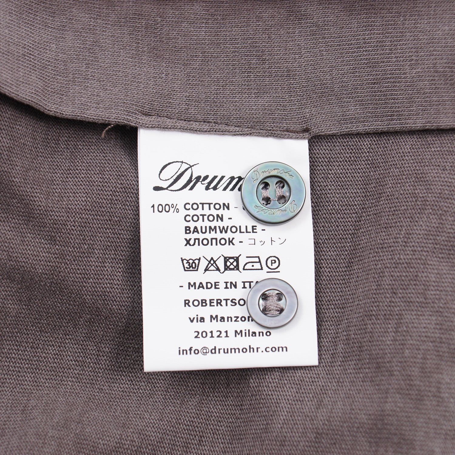 Premium Drumohr Long Sleeve Jersey Cotton Polo Shirt for Men - Soft Breathable Comfort Fit Casual Wear - Perfect for Office, Golf & Everyday Outfits