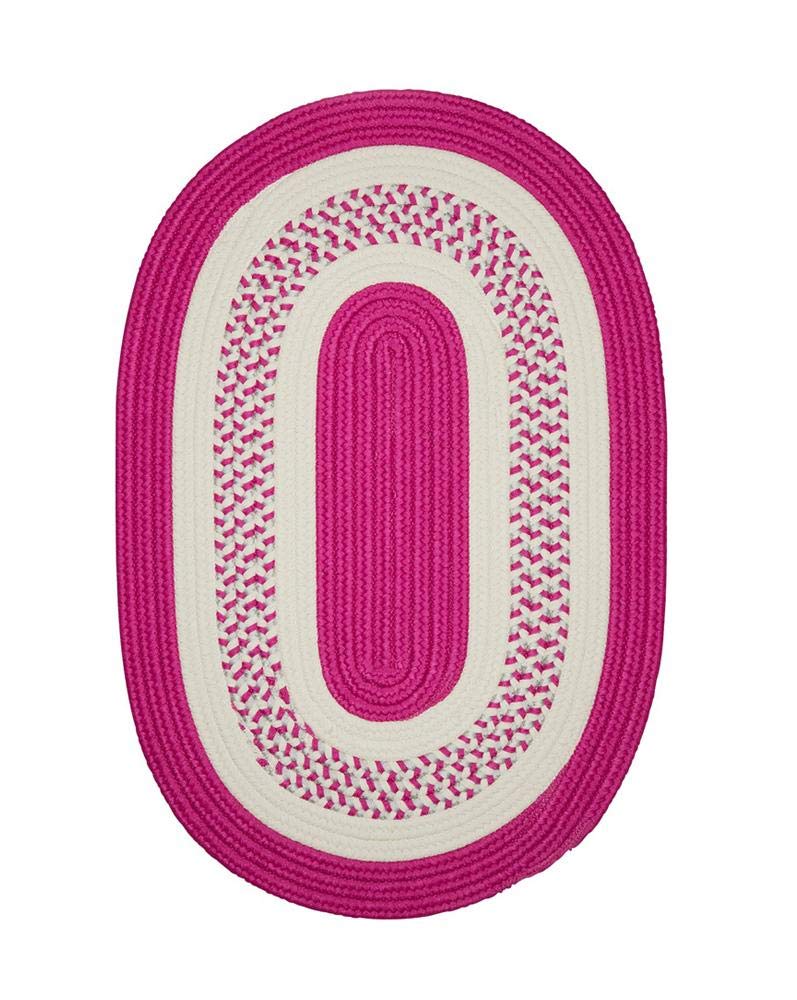 Premium Crescent Rugs 2' x 10' Non-Slip Runner - Vibrant Magenta Pink Boho Rug for Hallway, Entryway, Bedroom & Dorm Decor