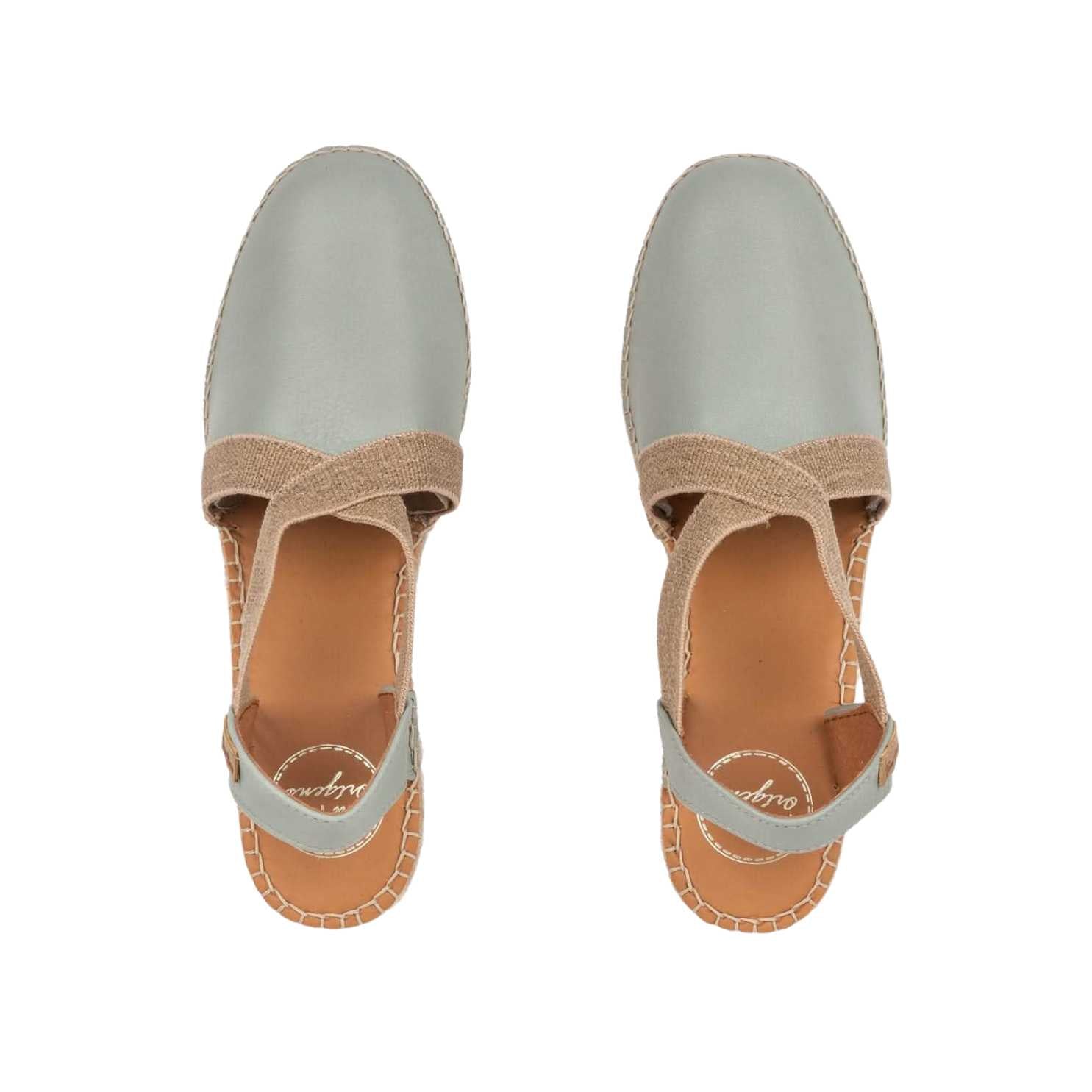 Women's Plain Leather Wedge Espadrilles - Comfortable Casual Summer Shoes for Beach, Vacation & Everyday Wear | Tossa