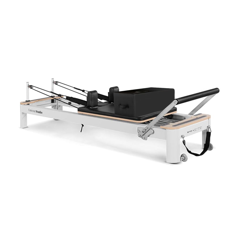 Premium Pilates Reformer Box - High-Density Foam Sitting Box for Pilates Equipment, Stretching & Balance Training Accessories | Perfect for Home Gym, Studio Workouts & Rehabilitation Exercises