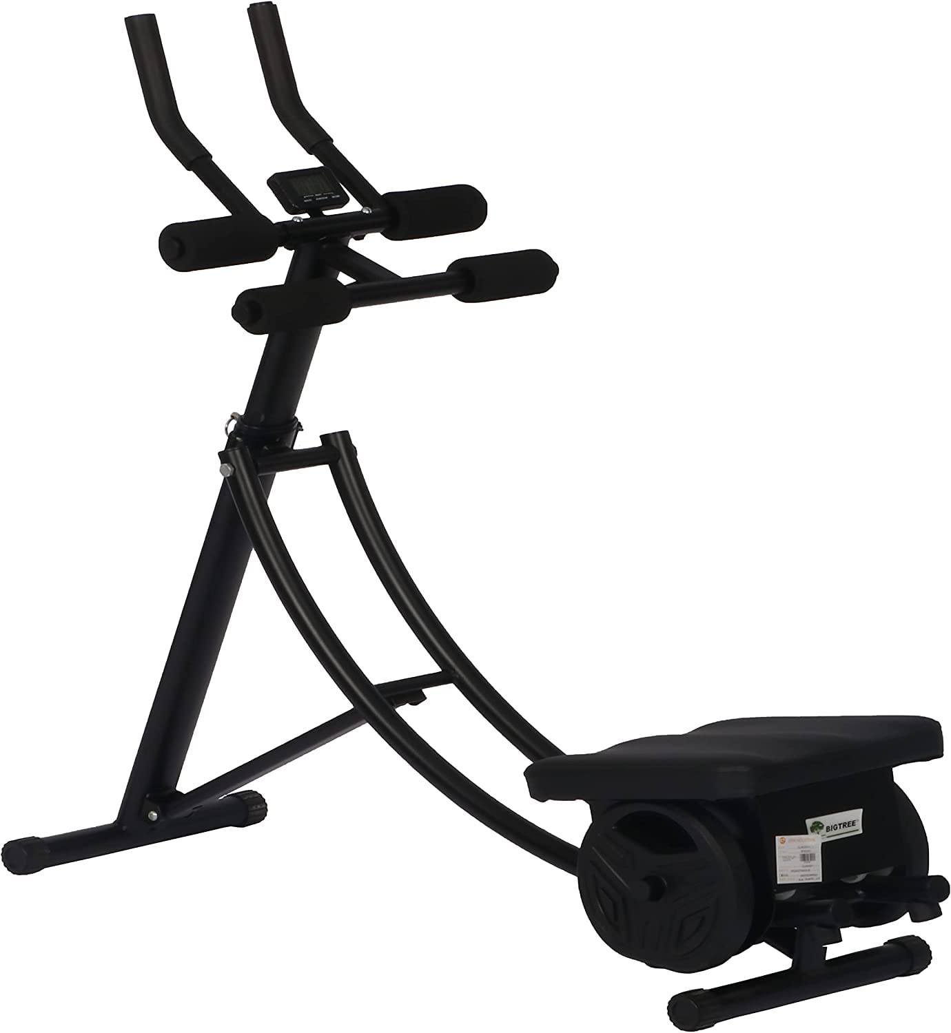 EUROSAKURA Ab Machine - Home Gym Abdominal Workout Equipment for Core Strength Training, Portable Ab Trainer for Women & Men - Perfect for Home Fitness, Office, or Travel Workouts