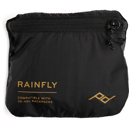 Peak Design 45L Waterproof Rain Fly Cover - Durable Black Backpack Rain Cover for Hiking, Camping & Travel - Protect Your Gear from Rain & Snow