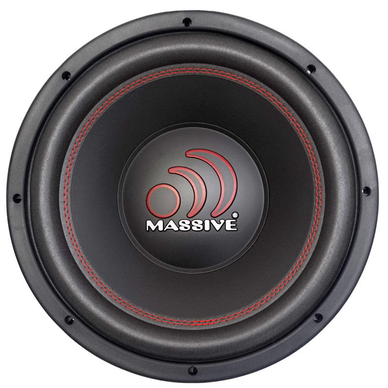 MMA124V2 12-Inch 500 Watts RMS Dual 4 Ohm Car Subwoofer - Powerful Bass for Car Audio Systems & Home Theater Setups
