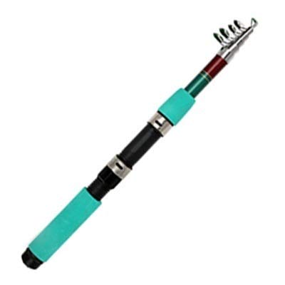 QTBH Telescopic Fishing Rod and Reel Combo Kit - Lightweight Spinning Fishing Set for Carp, Bass & Freshwater Fishing | Portable Travel Gear for Camping, Hiking & Outdoor Adventures