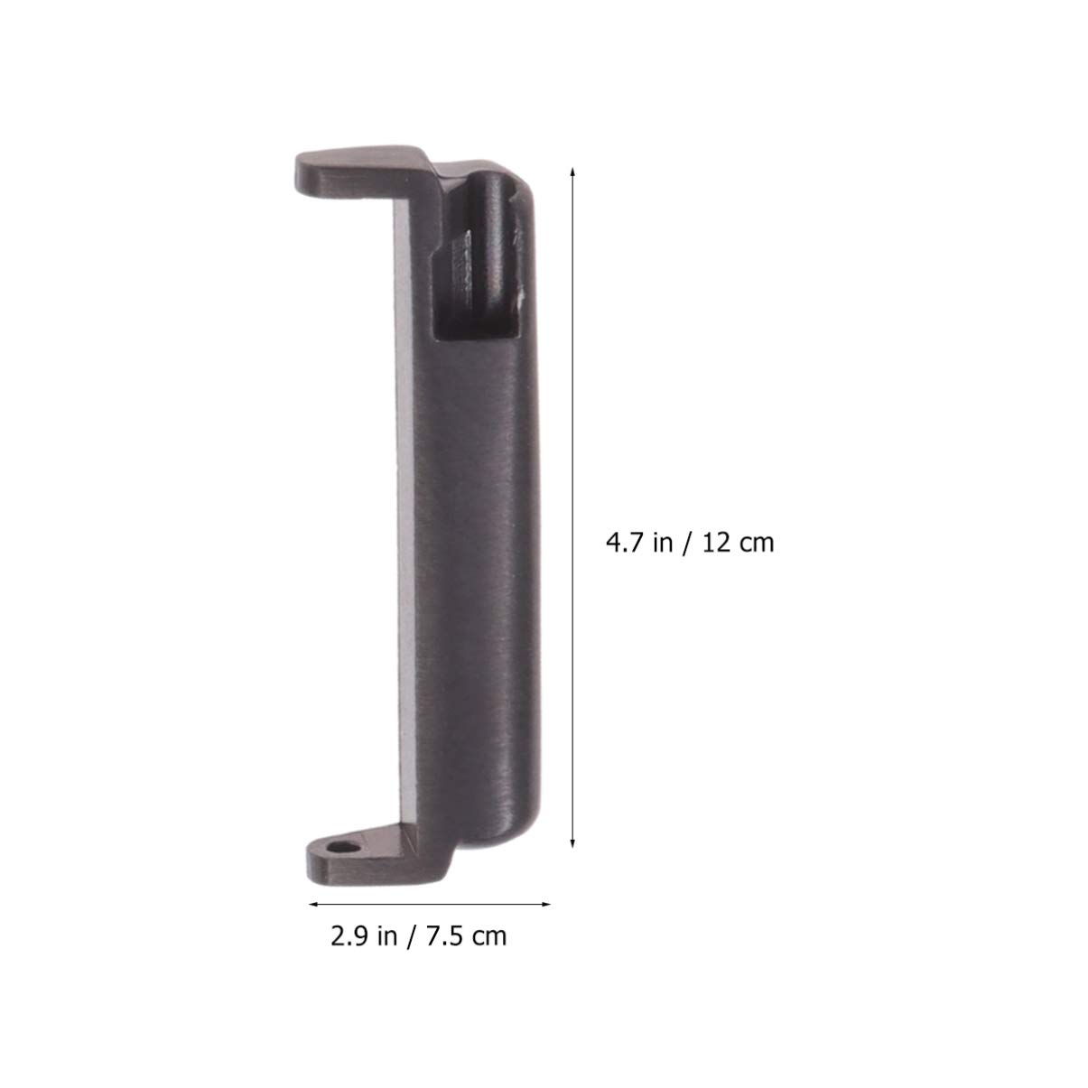 UKCOCO 1-Piece Watch Adapter - Universal Watch Band Connector & Repair Tool (Black) - Compatible with Apple Watch, Samsung Galaxy & More Smartwatches - Perfect for DIY Watch Band Replacement & Repair