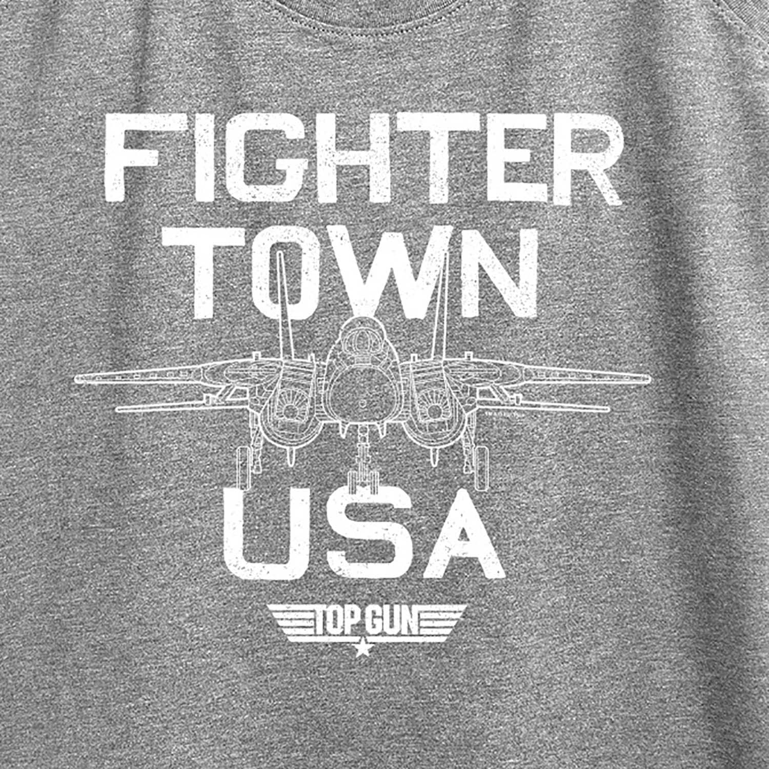 HYBRID APPAREL Top Gun Fighter Town Women's Racerback Tank Top - Vintage Military Inspired Workout & Casual Wear