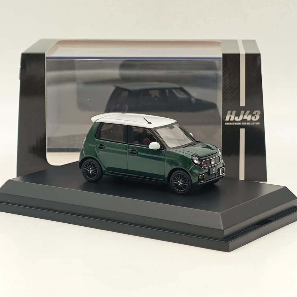1/43 Scale Hobby Japan Honda N ONE RS British Green Diecast Model Car HJ432001GR - Collectible Miniature Car for Display, Gifts, and Car Enthusiasts