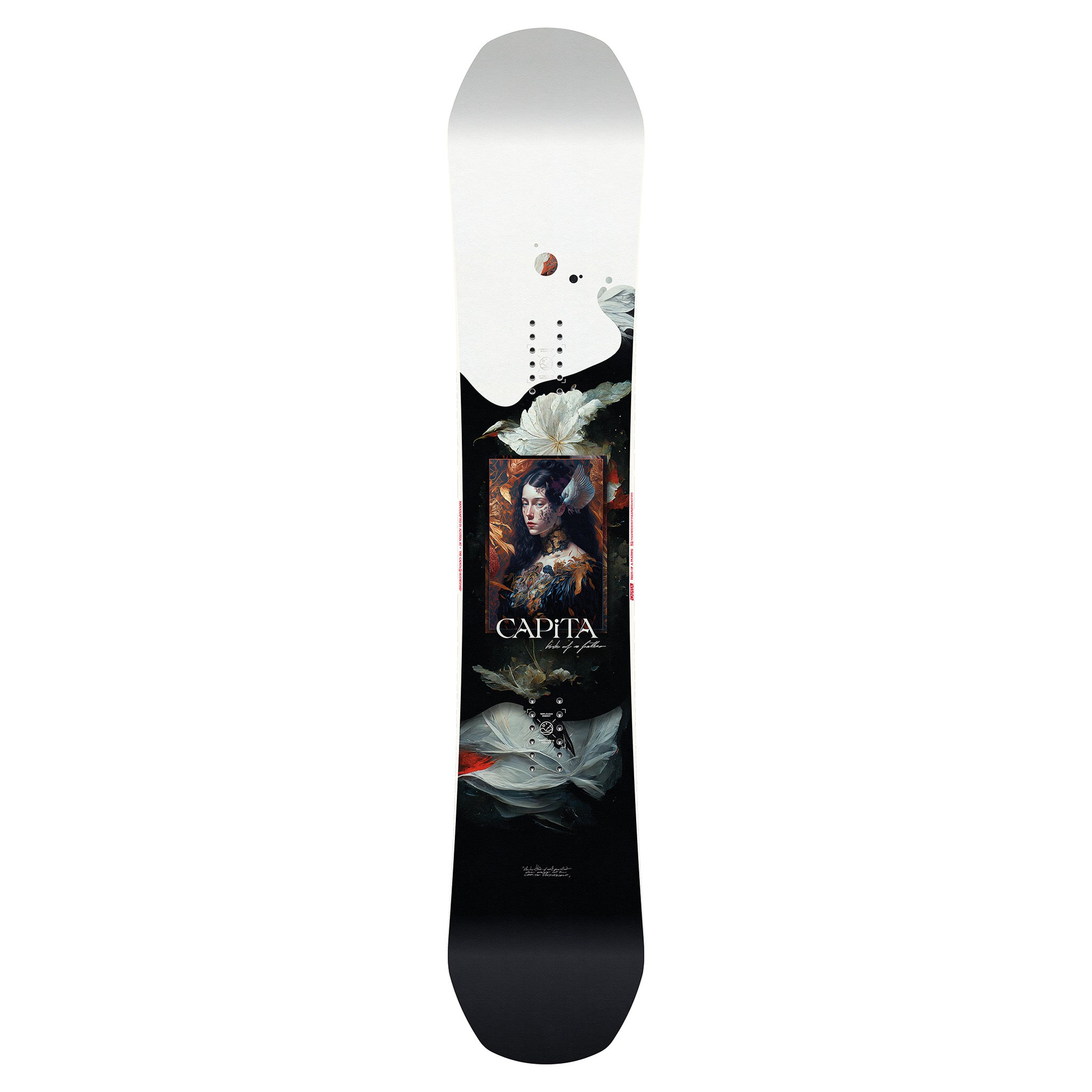 CAPiTA Women's Birds of a Feather Snowboard 2025 - All-Mountain Freestyle Snowboard for Women | Perfect for Park, Powder & Groomed Runs