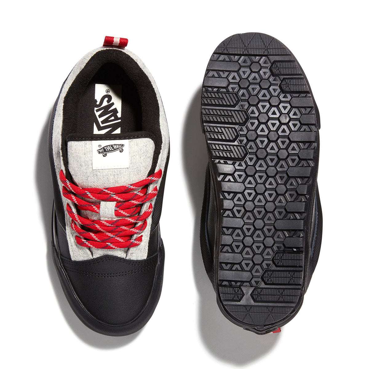 LX Knu Skool MTE 1 Sneakers - Black Skate Shoes for Men & Women | Comfortable Streetwear Footwear for Skating, Casual Wear & Urban Fashion