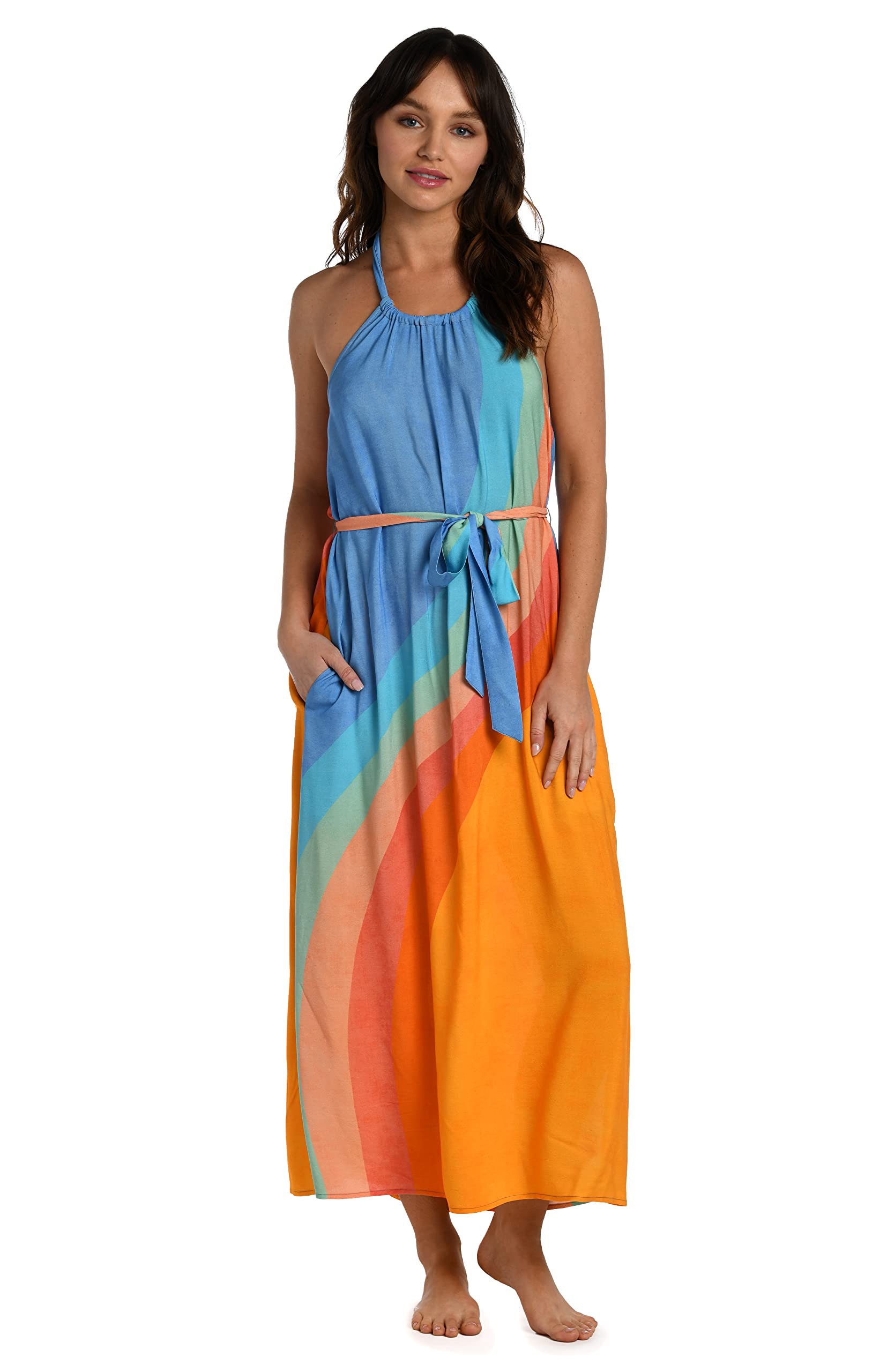 Sunshine 79 Women's Maxi Dress Swimsuit Cover Up - Lightweight Beach Cover Up Dress for Summer Vacation, Pool Party & Resort Wear