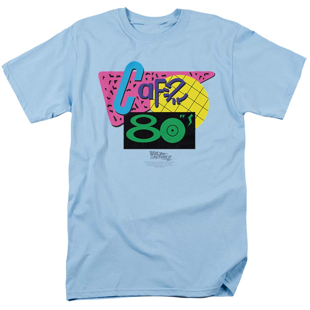 Back to The Future II Movie Collection Unisex Adult T-Shirt - Retro Vintage Graphic Tee for Men & Women - Perfect for Cosplay, Movie Nights & 80s Themed Parties