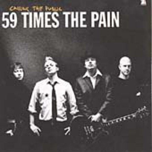 59 Times The Pain - Calling The Public CD | Punk Rock Music Album | Perfect for Collectors & Music Lovers | Great for Road Trips & Gym Workouts