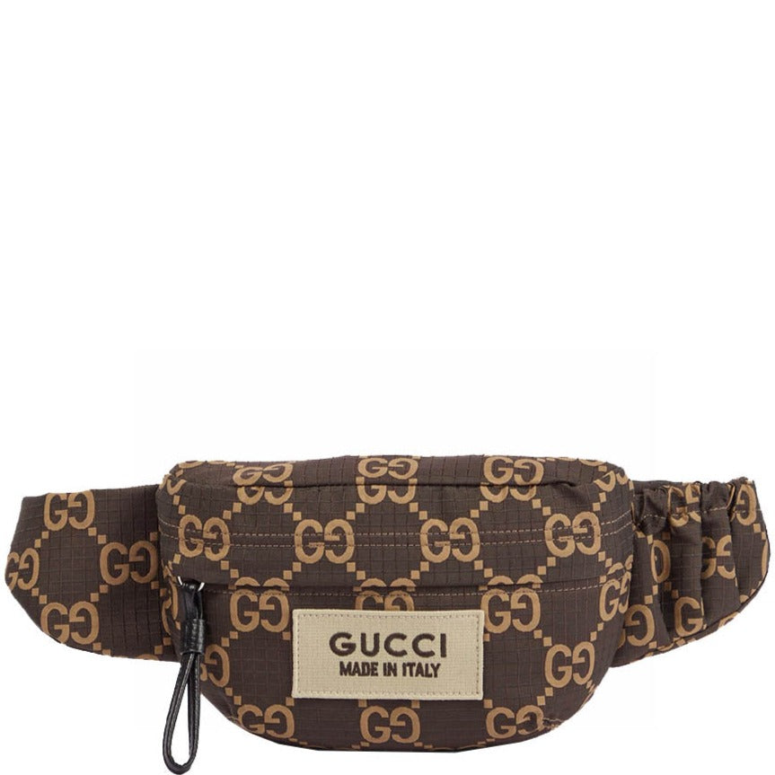 Gucci Logo Ripstop Crossbody Bag for Women - Stylish Designer Shoulder Purse for Daily Use, Travel & Night Out
