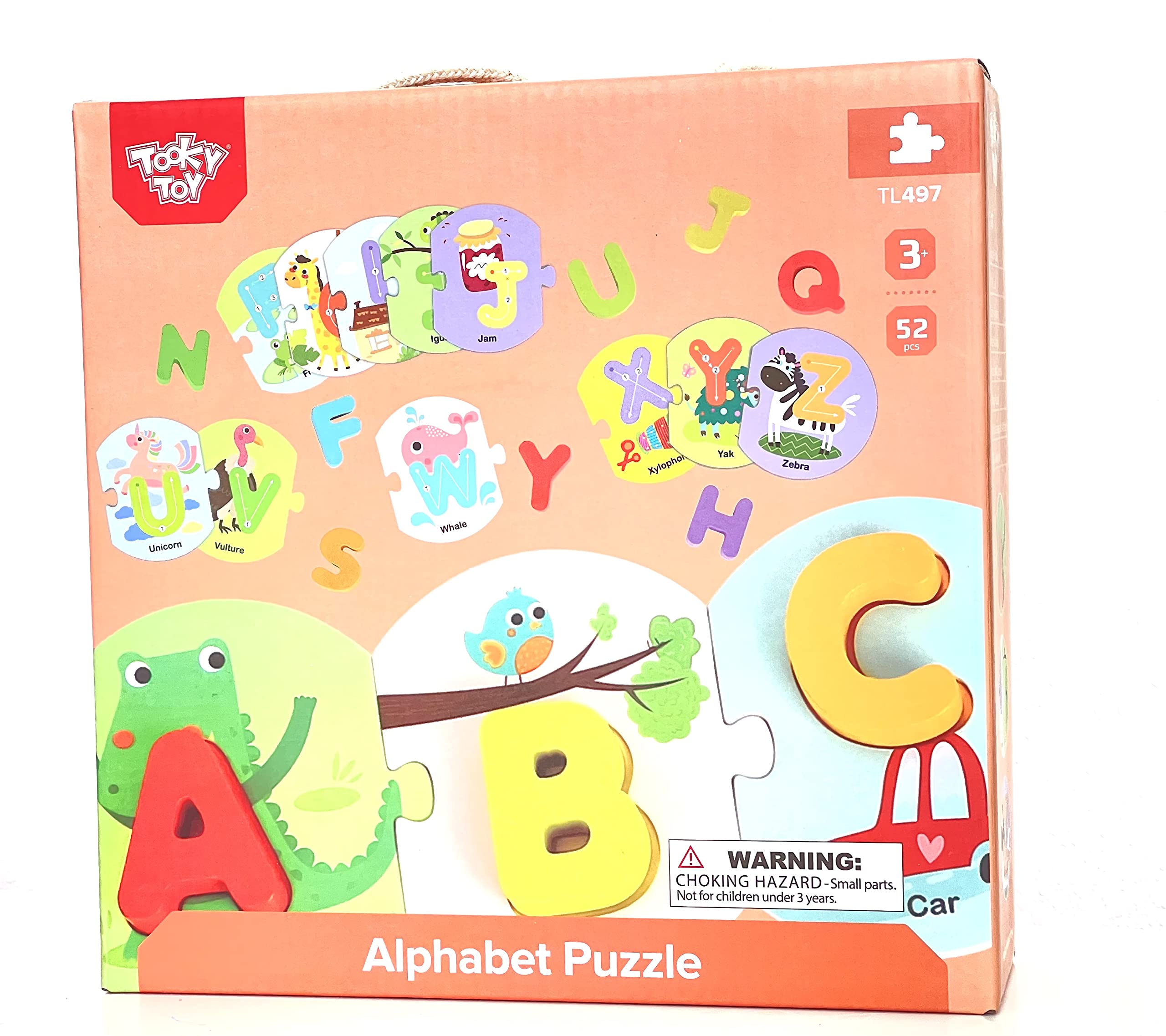 ABC Puzzle Game for Kids 3+ | Complete Alphabet Matching Toy | Educational Letter Learning Game for Preschool & Kindergarten