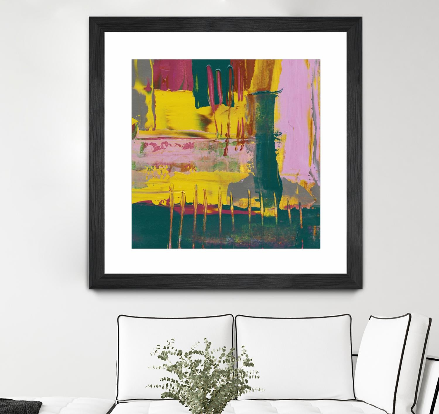 City Lights II - Modern LED Wall Art for Home & Office Decor | Perfect for Living Room, Bedroom, and Workspace Lighting