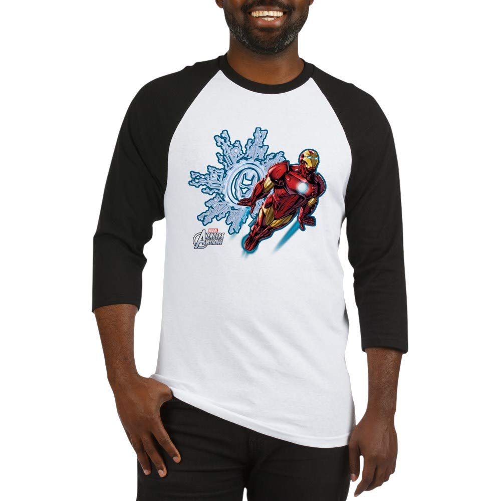 Iron Man Baseball Jersey - Holiday Themed Marvel Superhero Shirt for Men & Women - Perfect for Christmas, Halloween, Cosplay & Sports Events