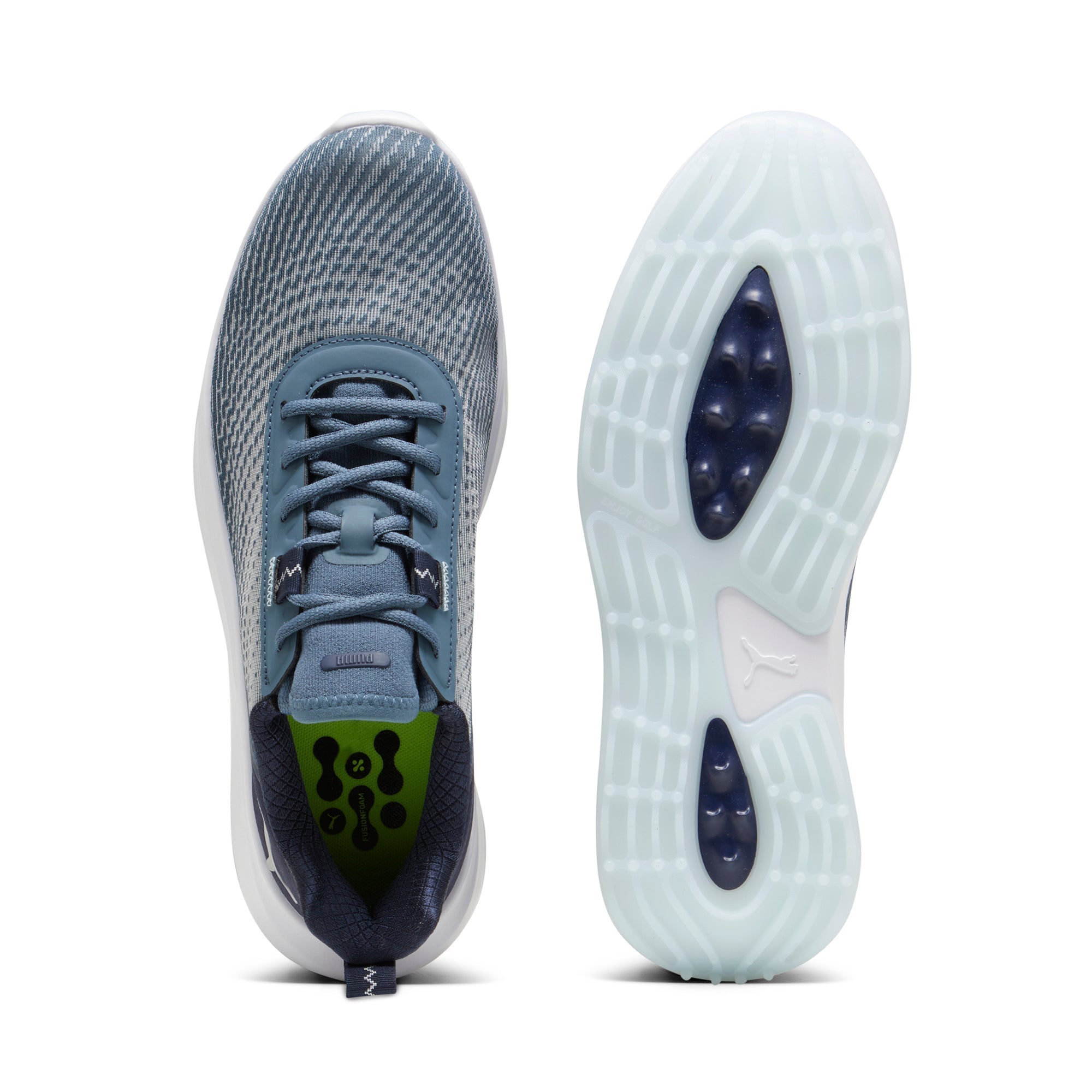 FUSION CRUSH SPORT Wide Spikeless Golf Shoes for Men & Women - Comfortable & Lightweight Walking Golf Shoes for All-Day Play on the Course