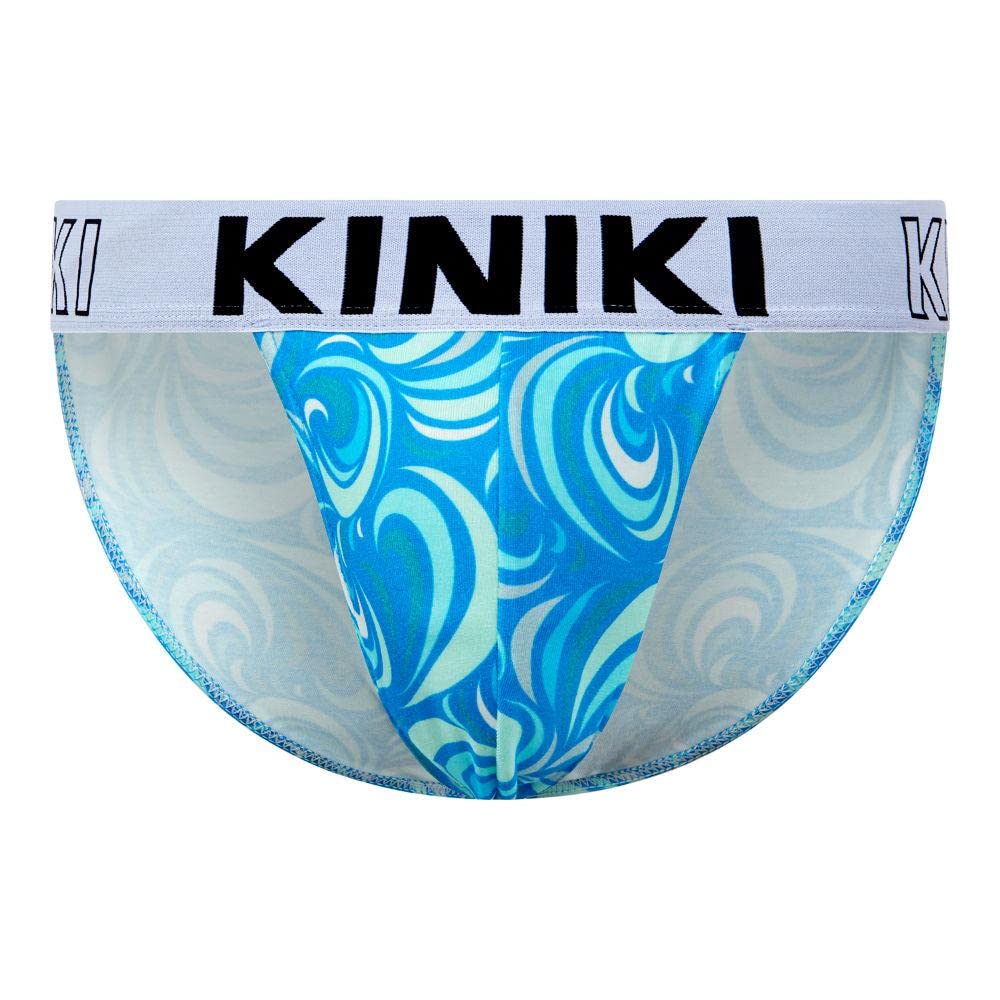 Kiniki Men's Cotton Printed Tanga Underwear - Soft, Breathable & Comfortable for Daily Wear, Gym & Lounge
