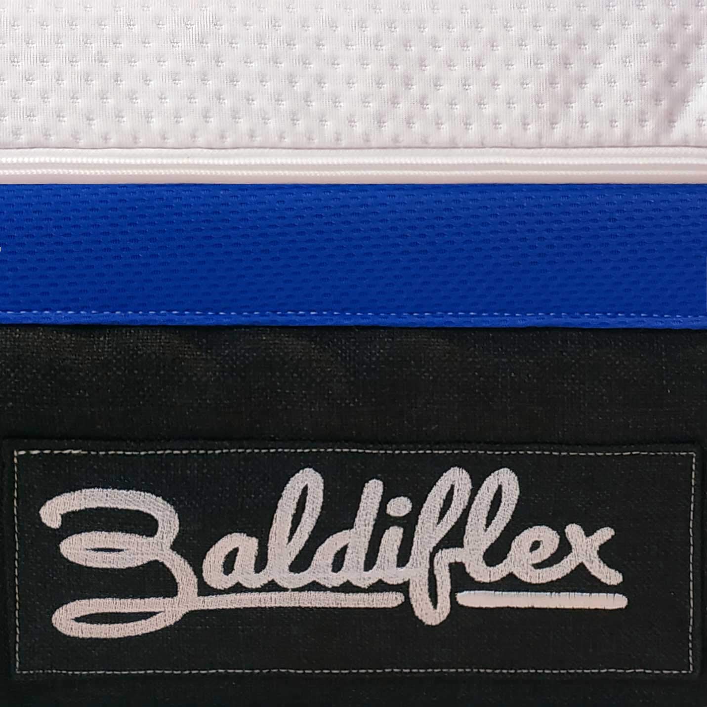 Baldiflex Hybrid Memory Foam Mattress with 3000 Pocket Springs - Queen Size 160x200cm, 25cm Height - Perfect for Couples, Back Pain Relief & Pressure Relief - Ideal for Bedroom, Guest Room & Dormitory