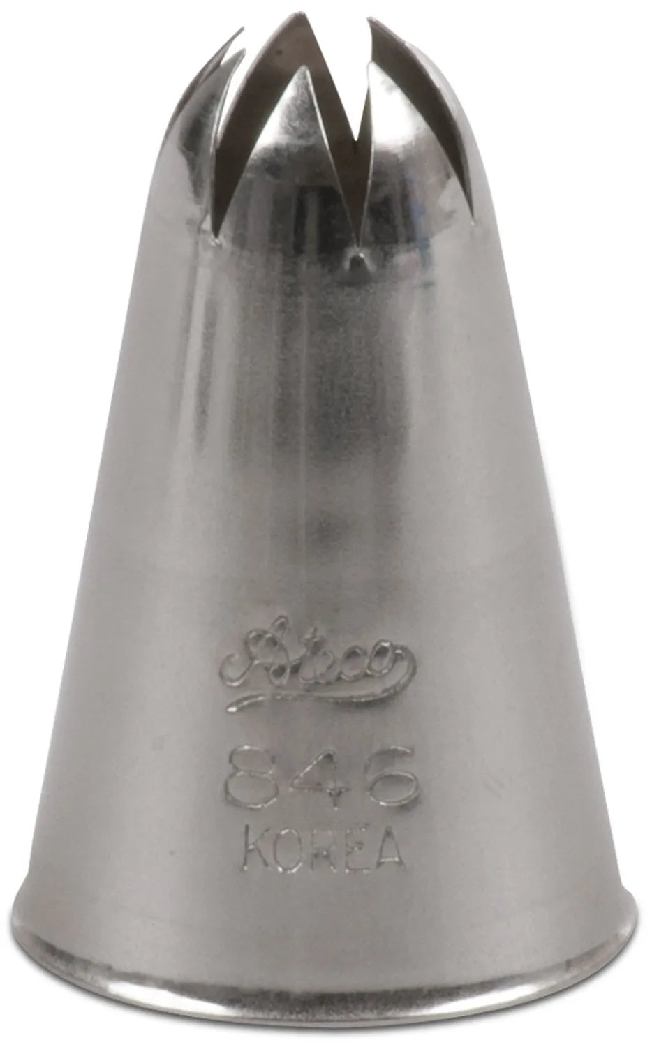 Closed Star Pastry Tip - Professional Stainless Steel Baking Decorating Nozzle for Cakes, Cupcakes & Cookies - Perfect for Birthday, Wedding & Holiday Desserts
