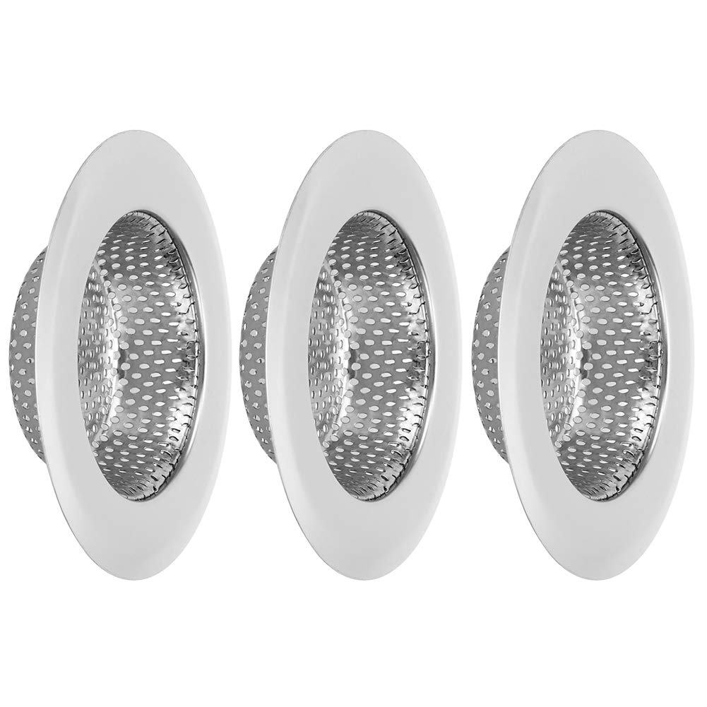 3-Pack Rust-Proof Portable Kitchen Water Filters - Durable Wear-Resistant Strainers for Smooth Water Flow | Perfect for Sinks, Faucets & Camping Use