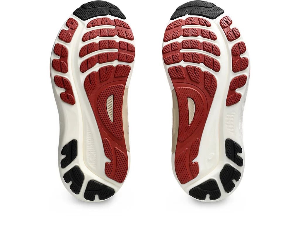 ASICS Women's GEL-KAYANO 31 Running Shoes - Desert Red/White - Stability & Cushion for Road Running, Jogging, Gym Workouts