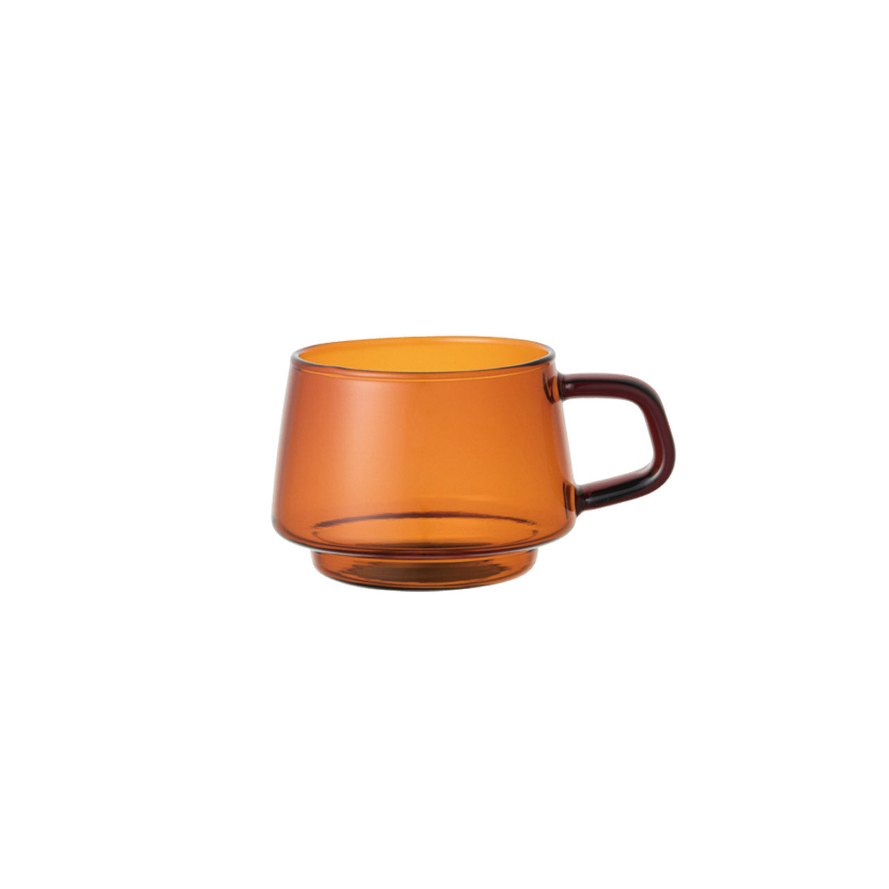 Kinto Sepia Ceramic Coffee Cup - Elegant Handmade Tea Mug for Home & Office Use - Perfect for Espresso, Latte, and Hot Beverages